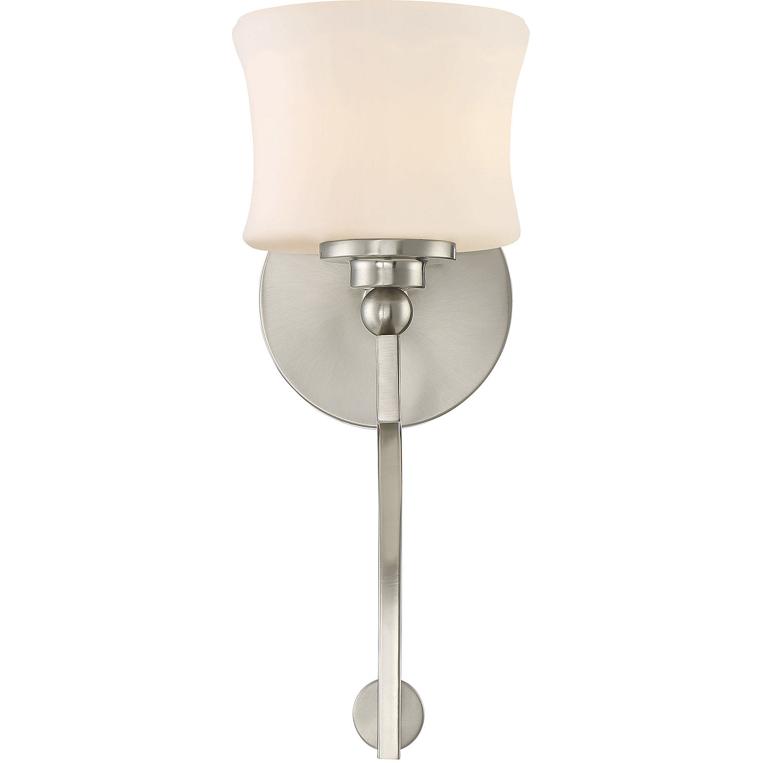 Terrell 1 Light 6 inch Satin Nickel Wall Sconce Wall Light