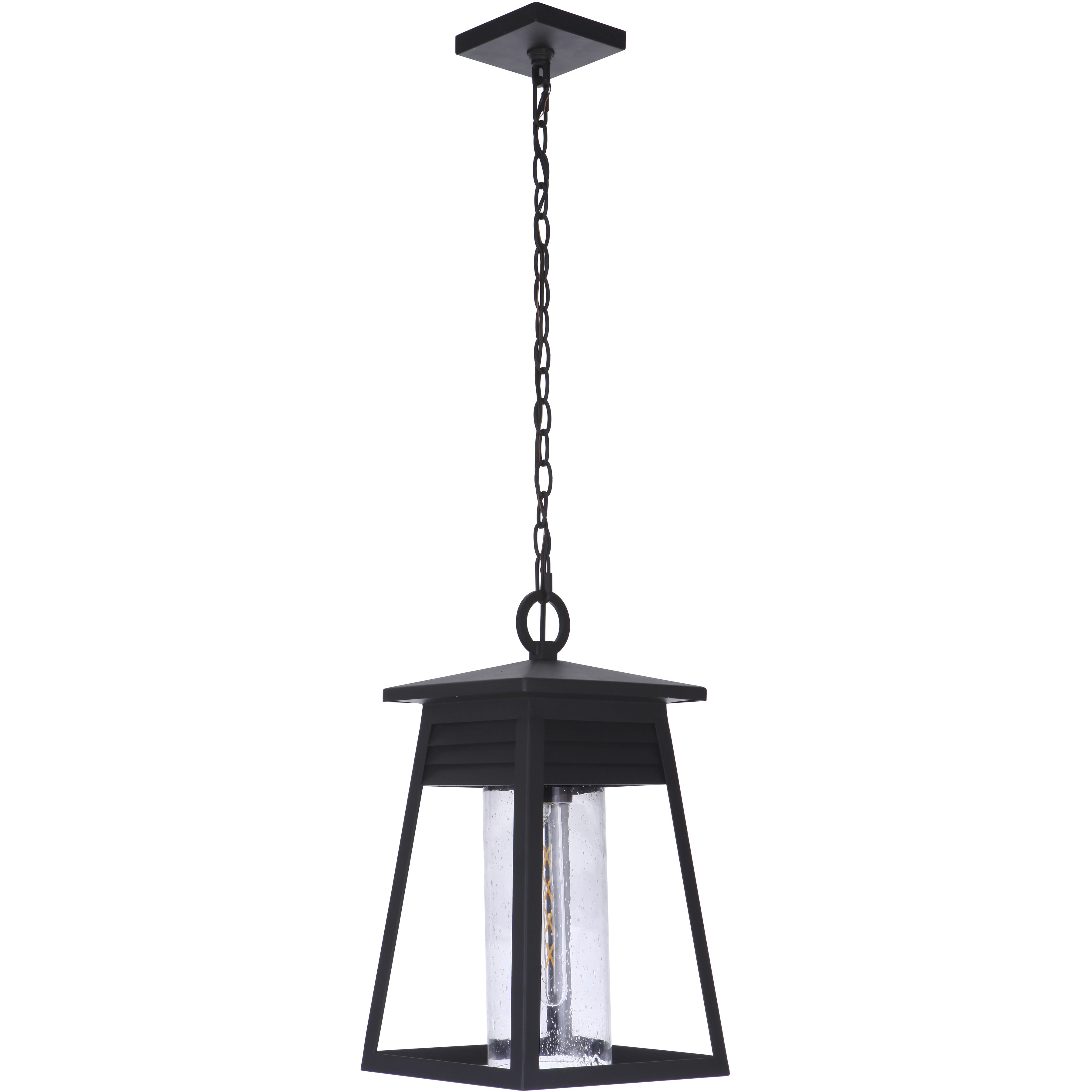 Becca 1 Light 18 inch Textured Black Outdoor Wall Mount