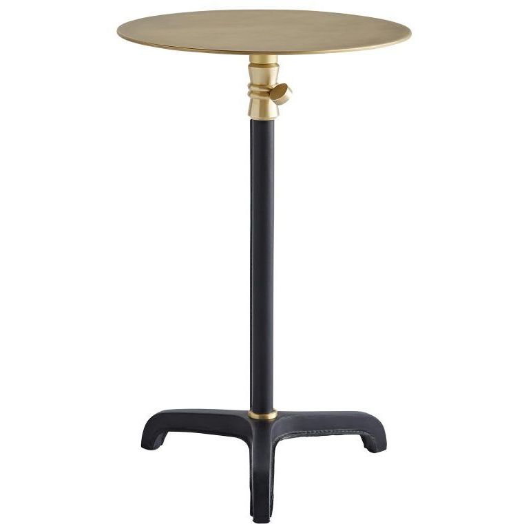 Addison 10 inch Antique Brass Accent Table