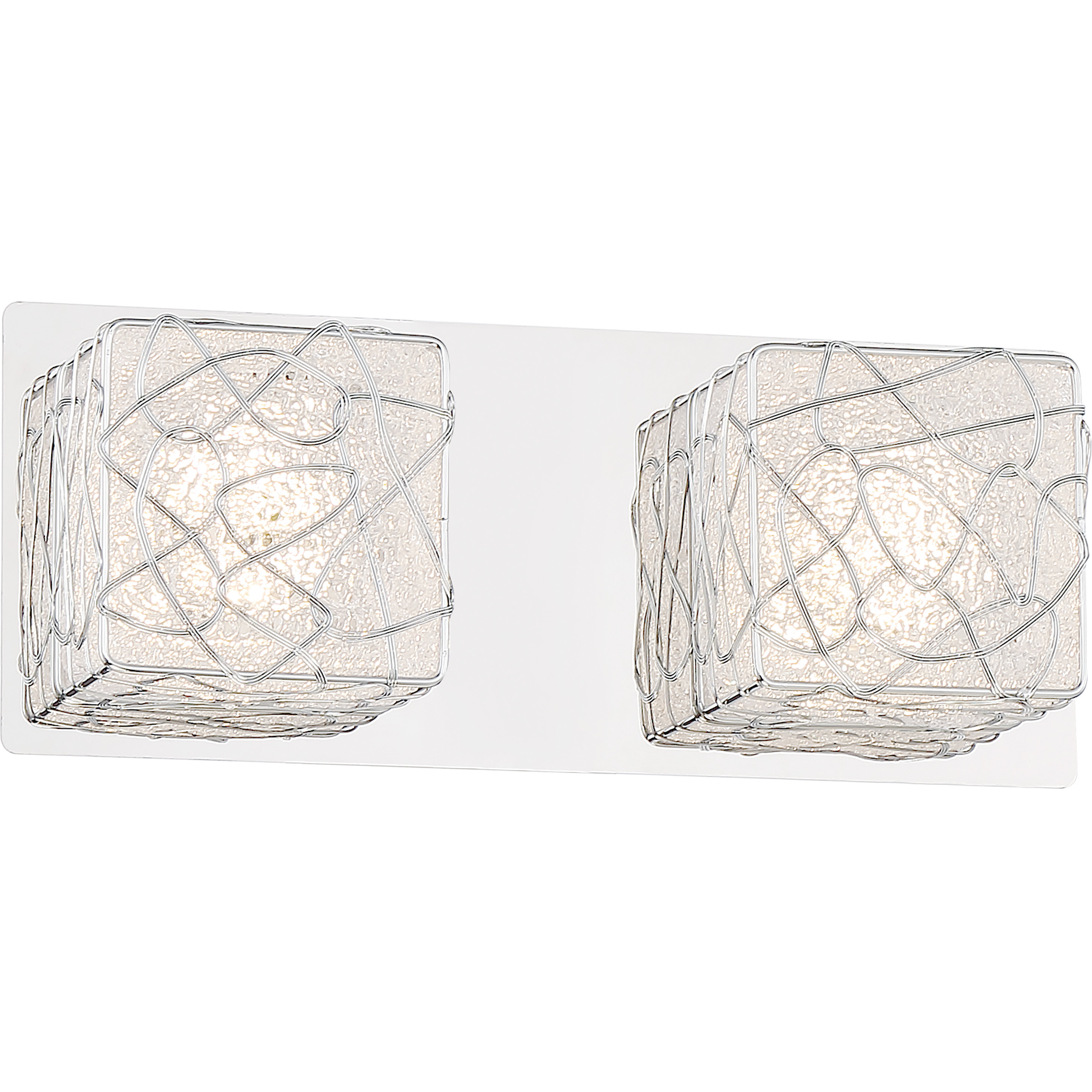 Livewire LED 12.6 inch Chrome Bath Vanity Light Wall Light