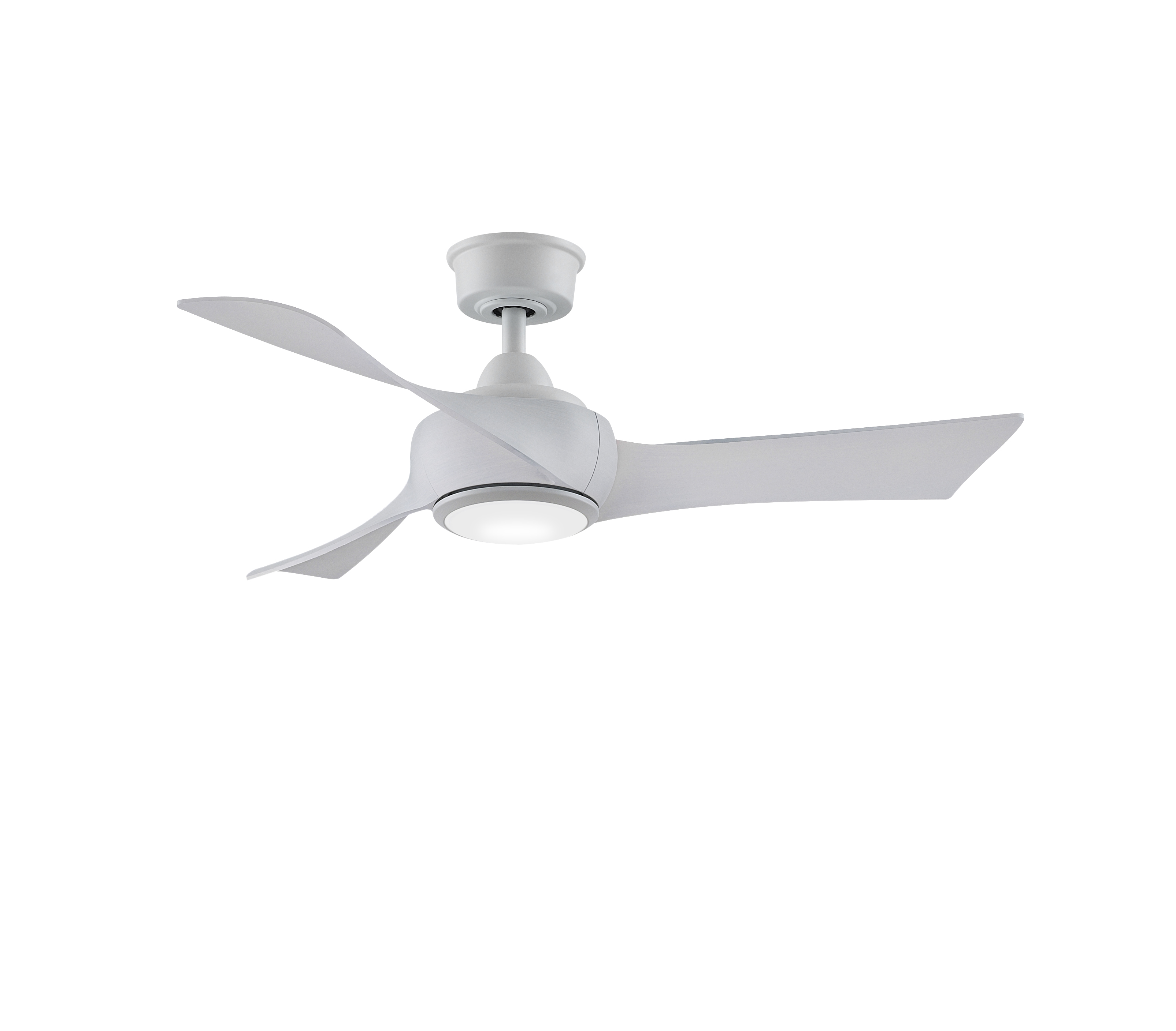 Wrap Custom Matte White Fan Motor in Matte Whie