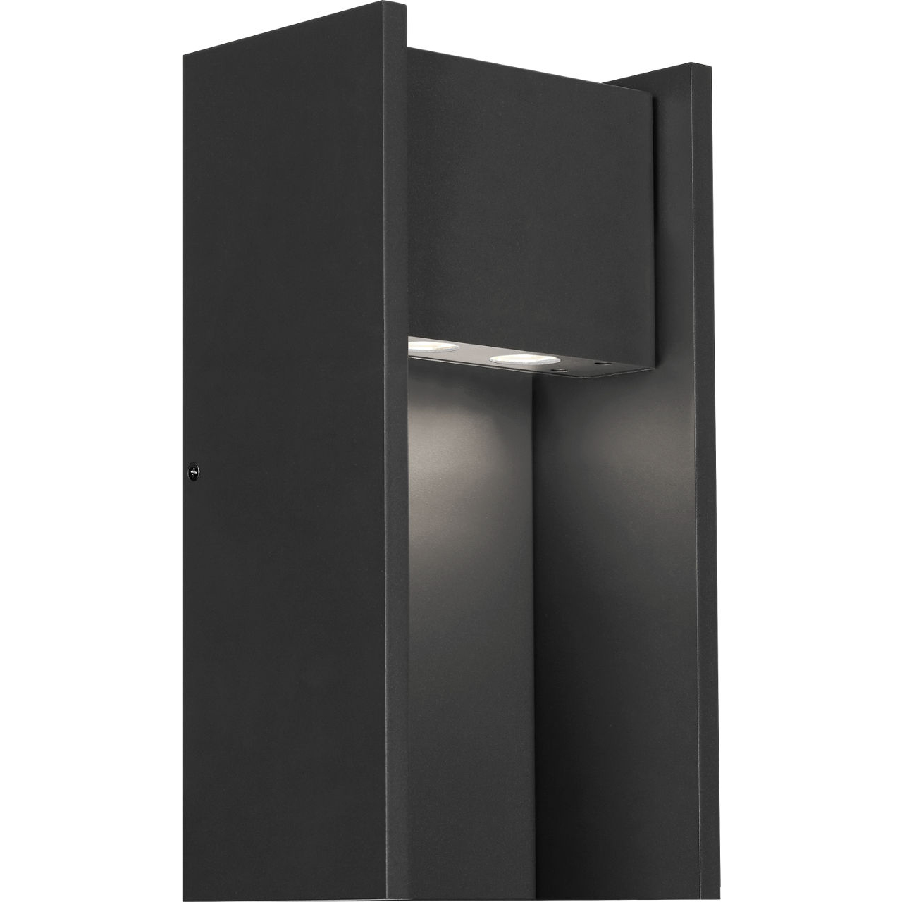 Sean Lavin Zur LED 18 inch Black Outdoor Wall Light in LED 90 CRI 3000K, Button Photocontrol, Integrated LED