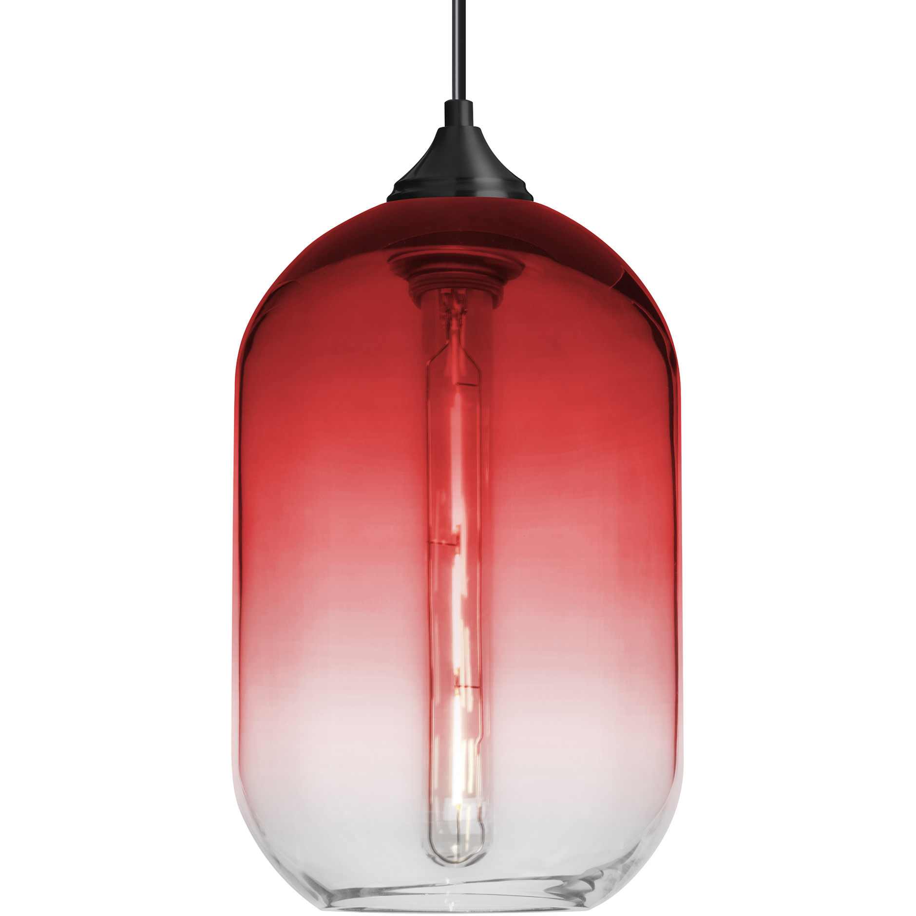 Omega 12 1 Light Black Cord Pendant Ceiling Light