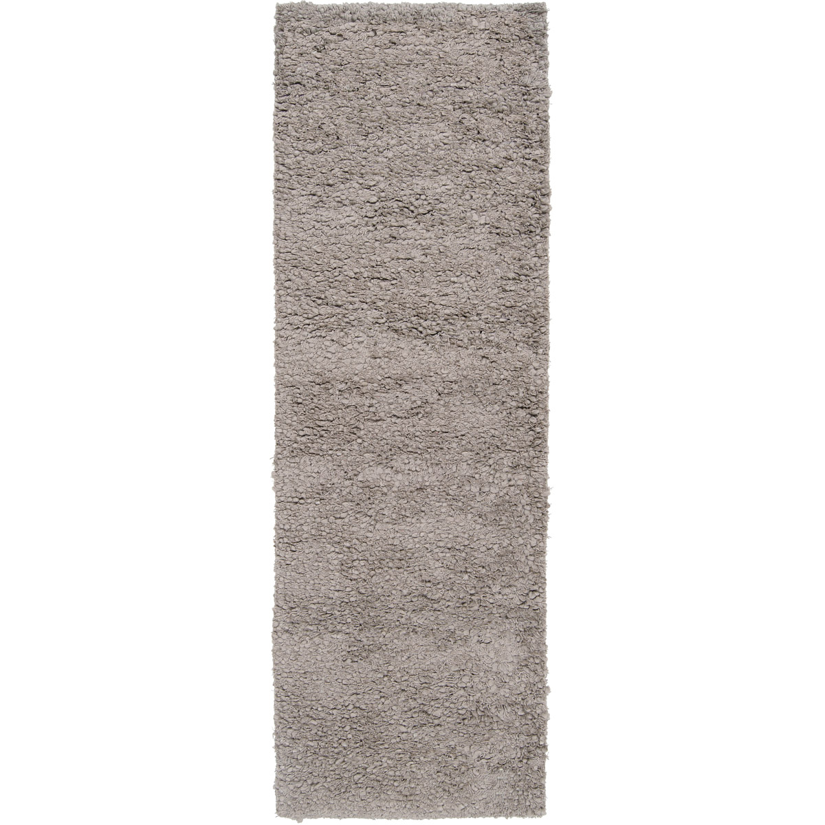 Metropolitan 96 X 30 inch Gray Runner, Wool