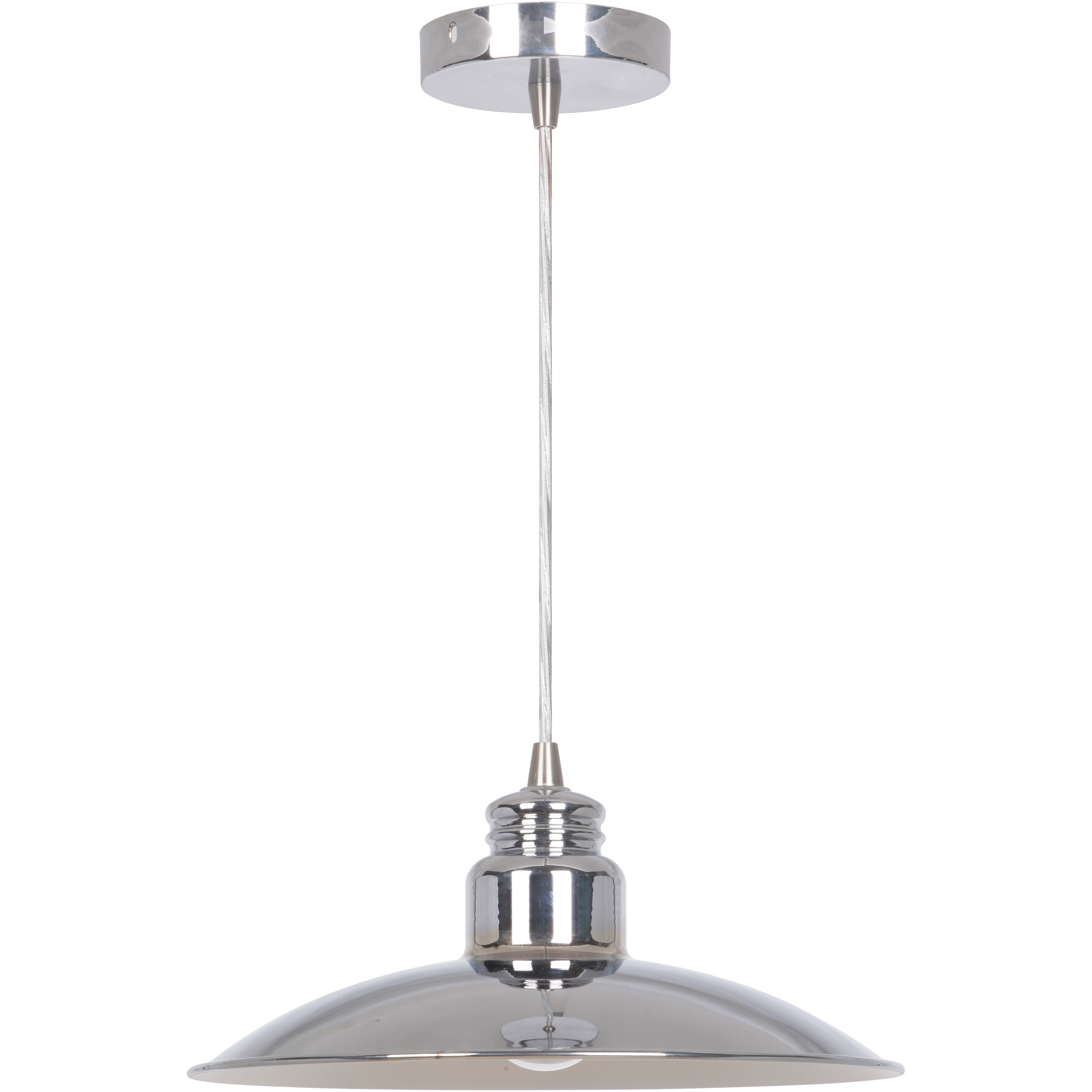 Bejamin 1 Light 13 inch Chrome Mini Pendant Ceiling Light