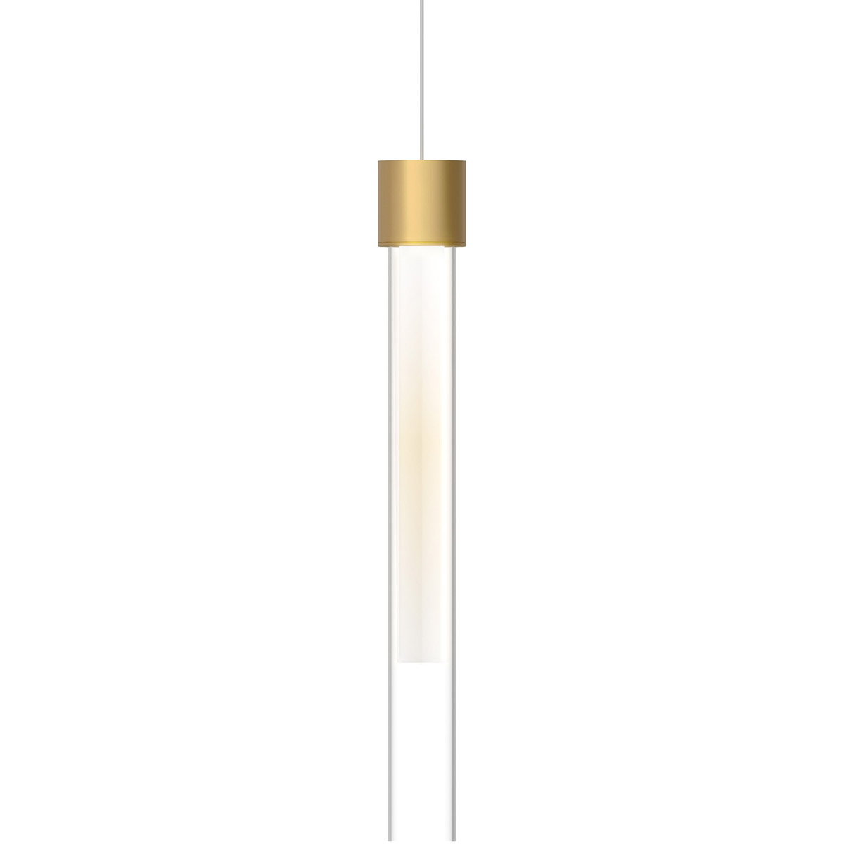 Sean Lavin Mini Linger 1 Light 12 Satin Nickel Low-Voltage Pendant Ceiling Light in MonoRail, Integrated LED