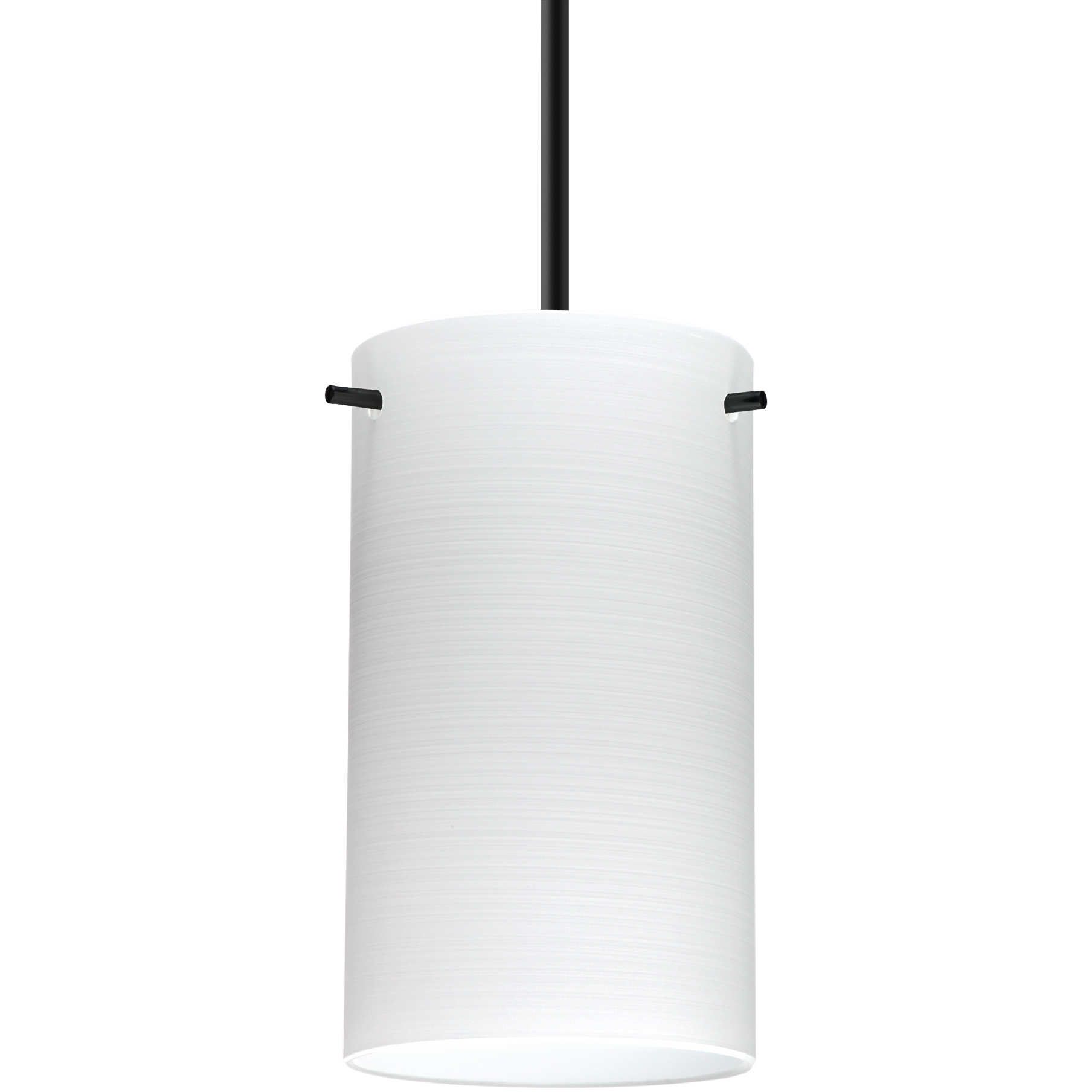 Stilo 7 1 Light Black Cord Pendant Ceiling Light