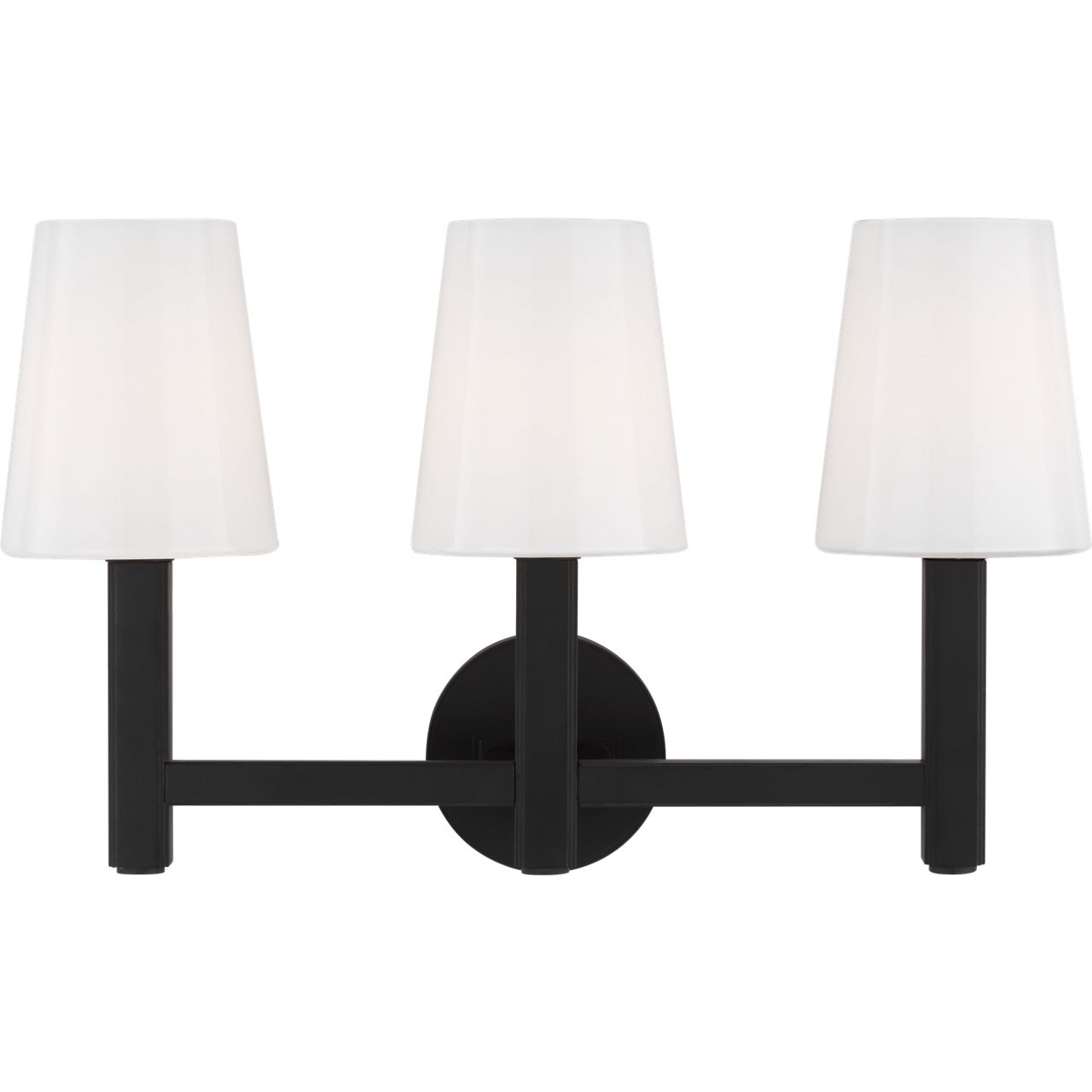 TOB by Thomas O'Brien Logan 3 Light 19.5 inch Aged Iron Vanity Light Wall Light
