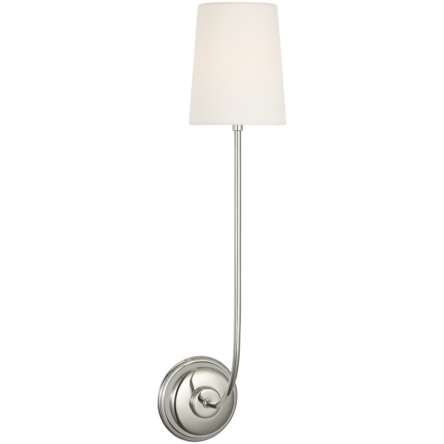 Thomas O'Brien Vendome LED 5.5 inch Polished Nickel Single Cordless Sconce Wall Light