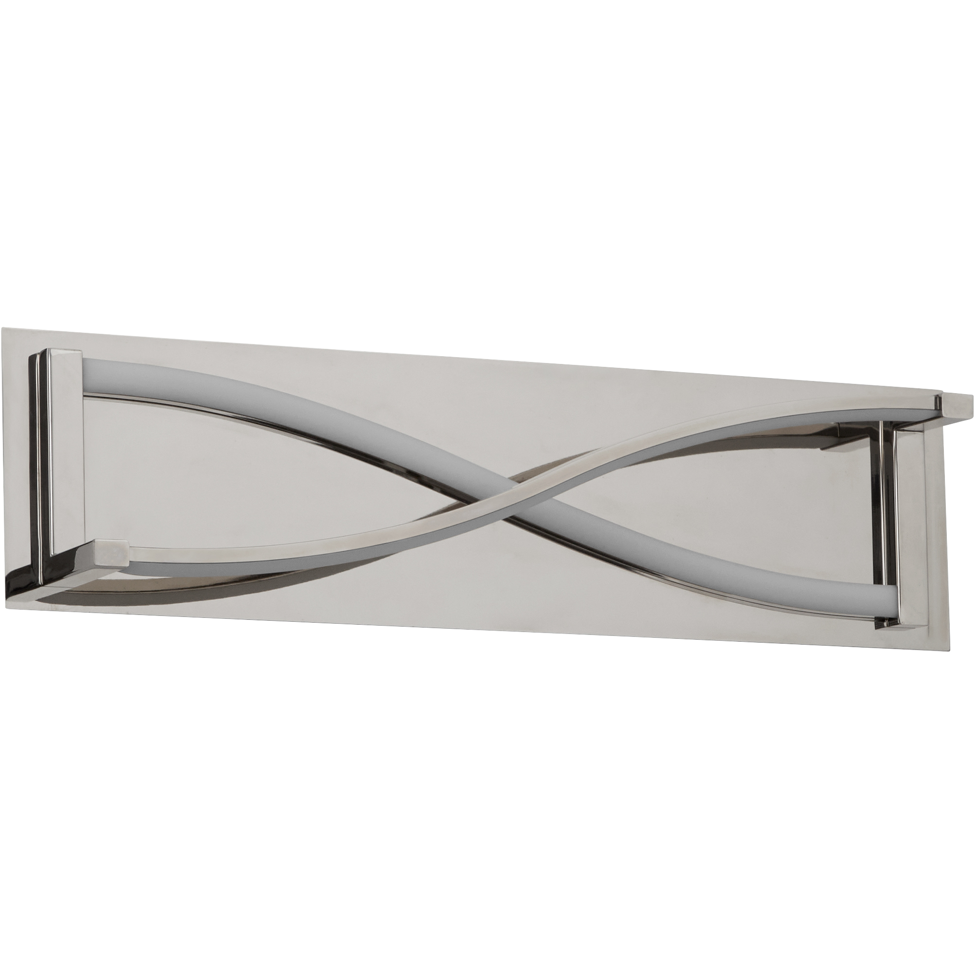 Hyperion 2 Light 22 inch Polished Nickel Vanity Light Wall Light
