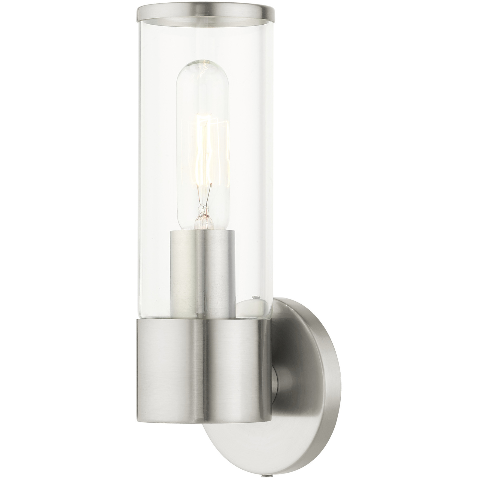 Banca 1 Light 4 inch Brushed Nickel ADA ADA Single Sconce Wall Light