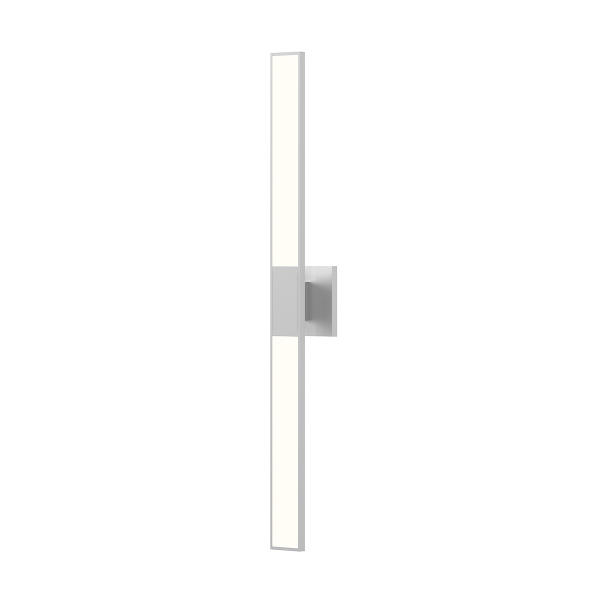 Planes LED 2.5 inch Bright Satin Aluminum ADA Wall Sconce Wall Light