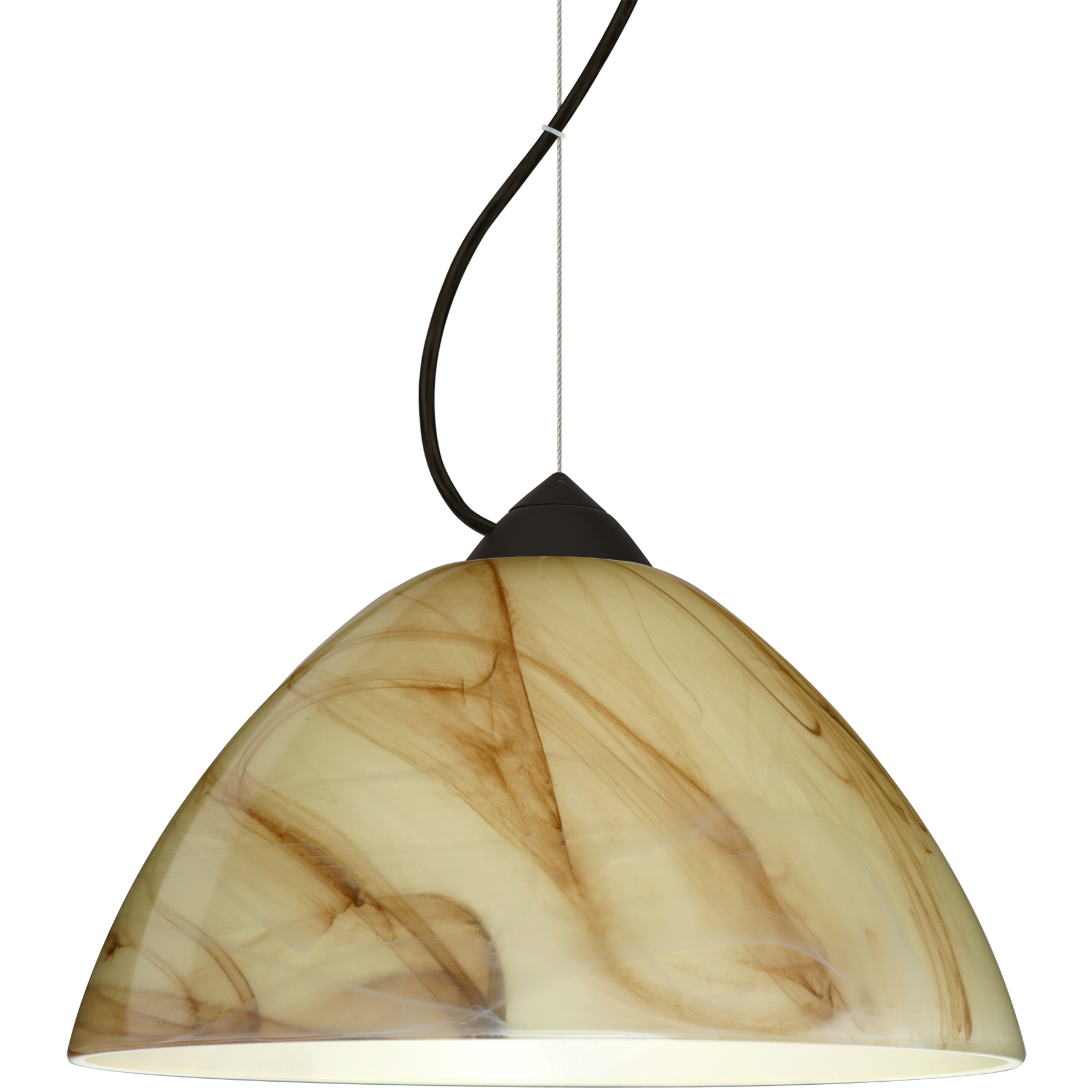 Tessa LED Black Cord Pendant Ceiling Light