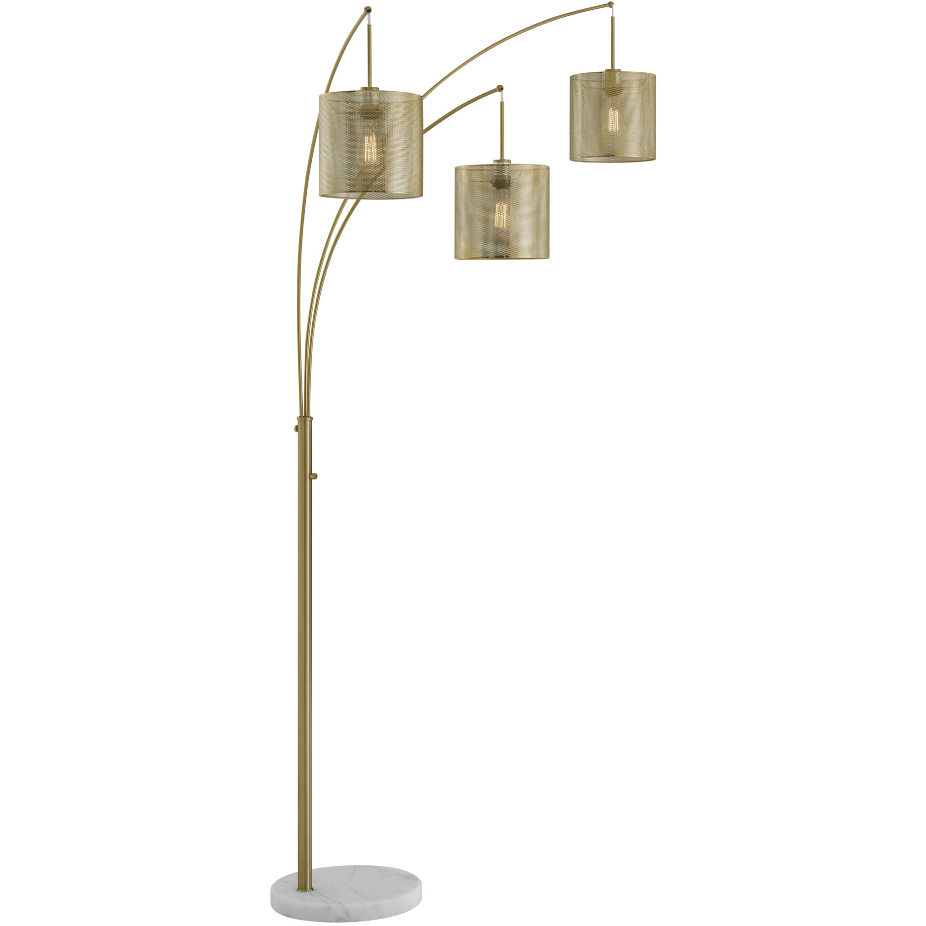 Lite Source LS 83835 Cora 91 inch 40 watt Gold Arc Lamp Portable Light