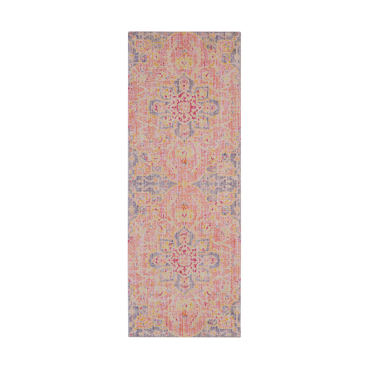 Seasoned Treasures 94 X 36 inch Lilac Indoor Runner, Runner