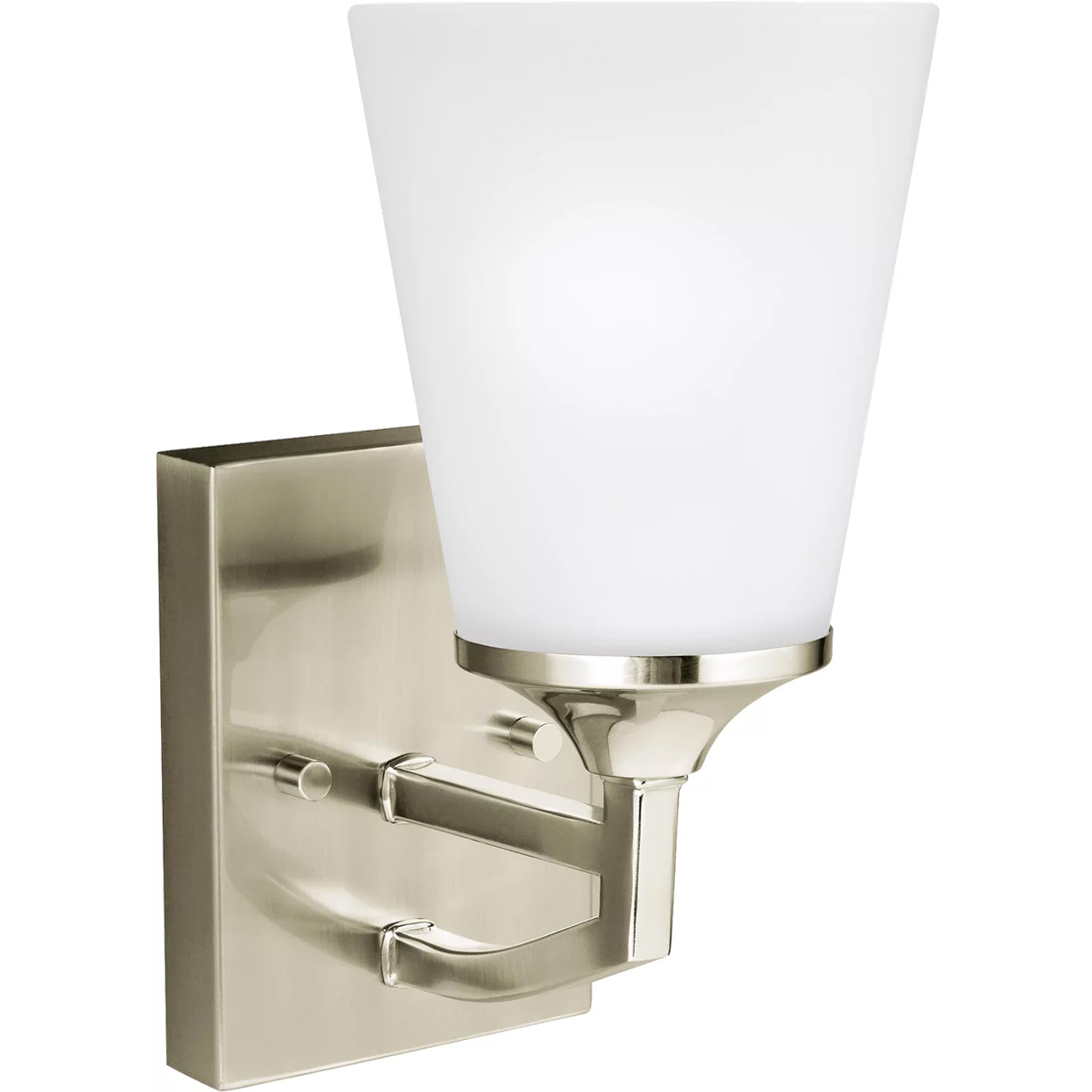 Hanford 1 Light 5.13 inch Brushed Nickel Bath Vanity Wall Sconce Wall Light