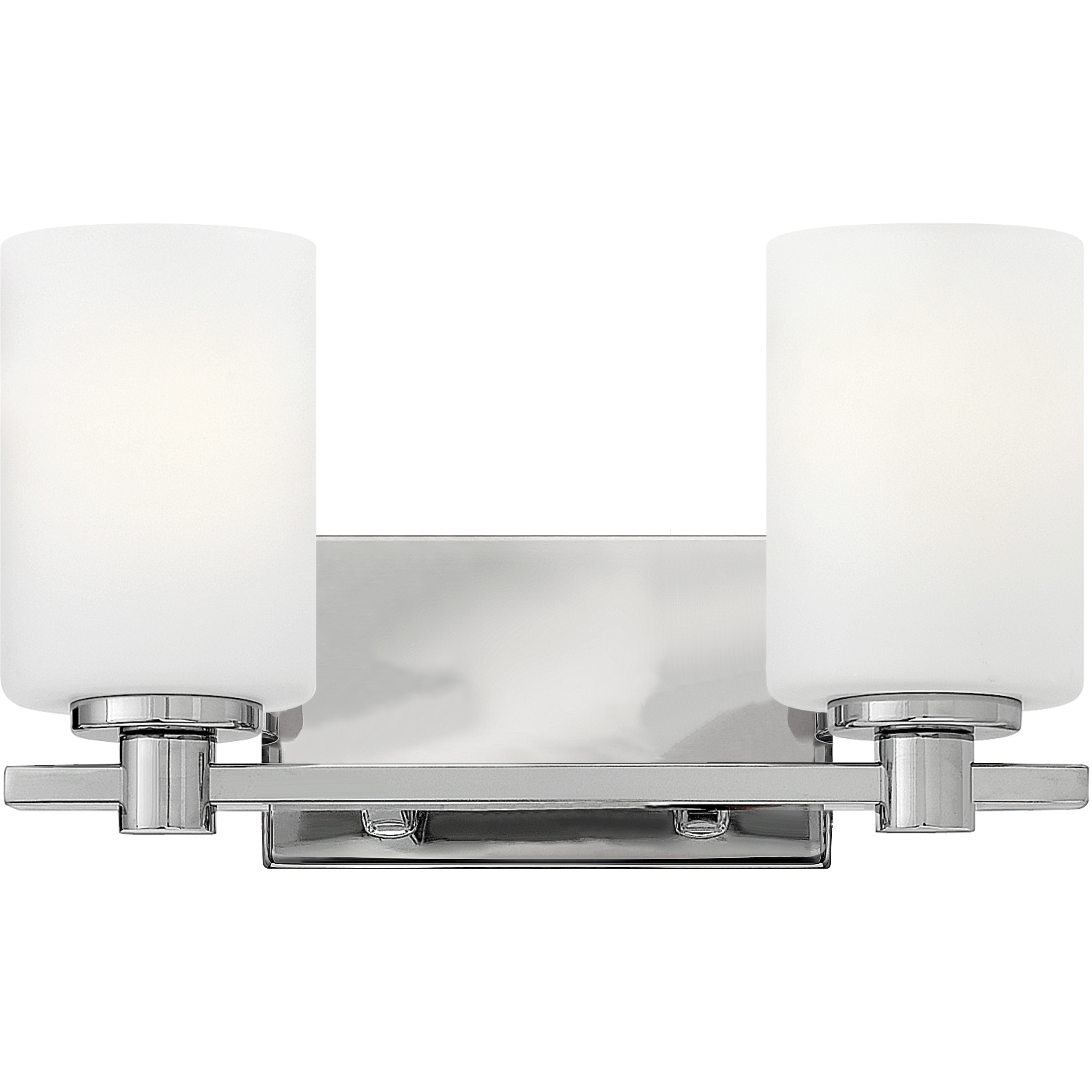Karlie 2 Light 13.25 inch Chrome Vanity Light Wall Light