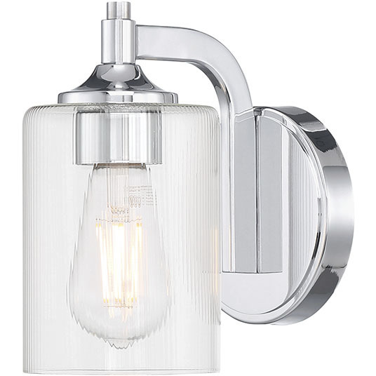 Ryehouse 1 Light 5 inch Chrome Indoor Wall Sconce Wall Light