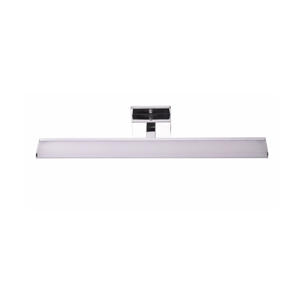 Tabiano LED 23.78 inch Chrome Vanity Light Wall Light, White Shade