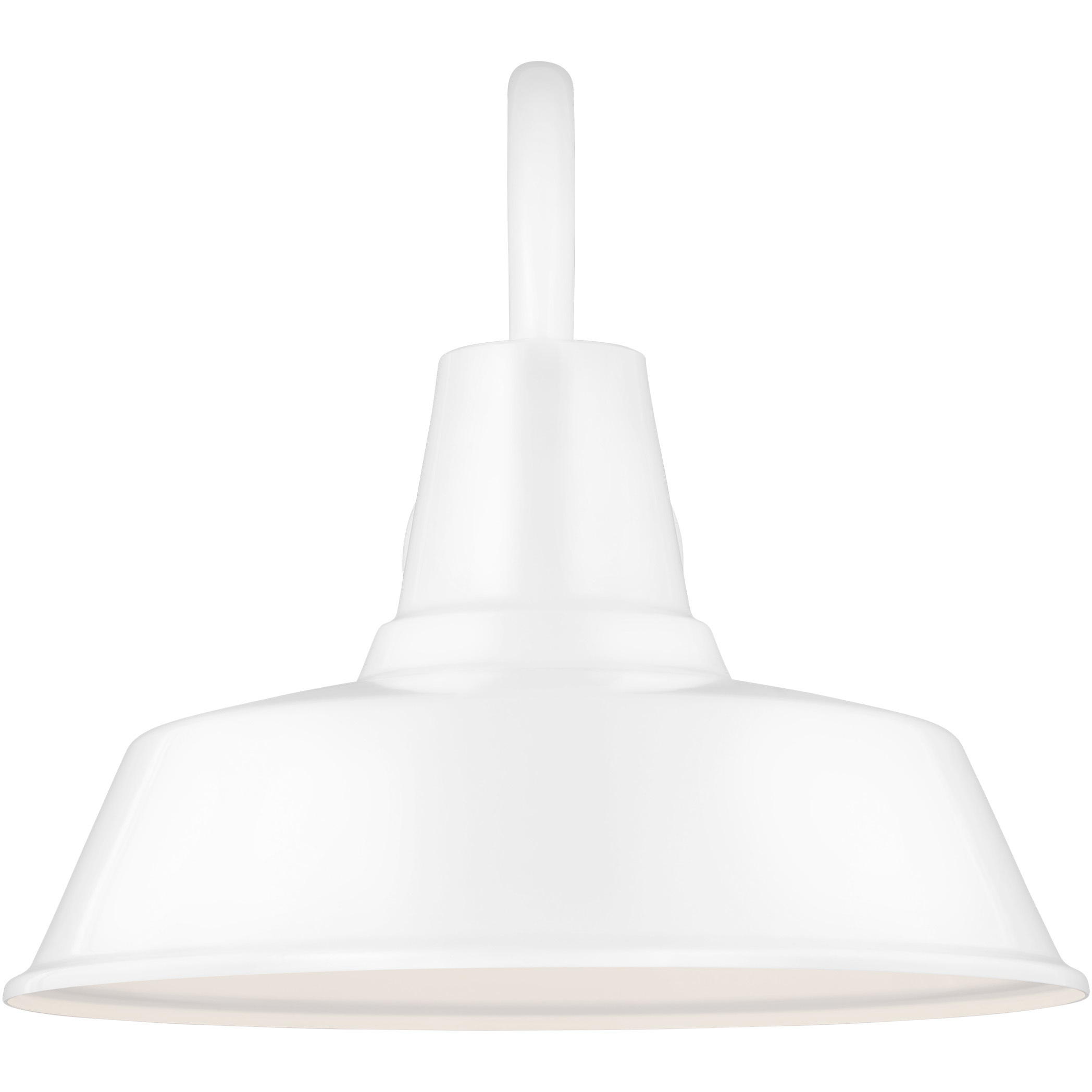 Sean Lavin Barn Light 1 Light 15 inch White Outdoor Wall Lantern