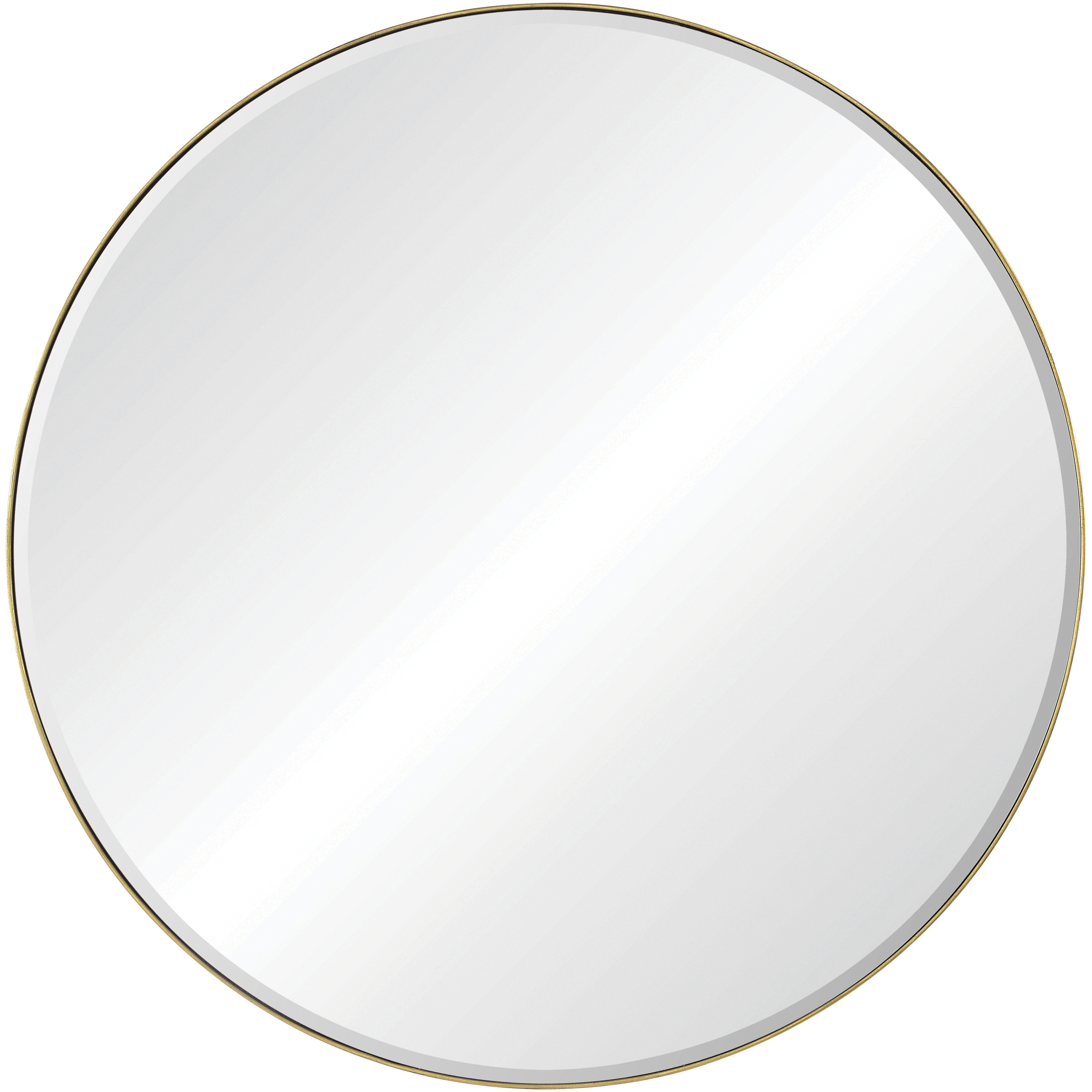 Thallo 48 X 48 inch Gold Leaf Wall Mirror