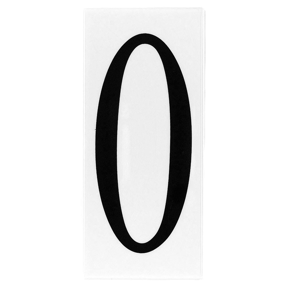 Address Light White Plastic Address Tile