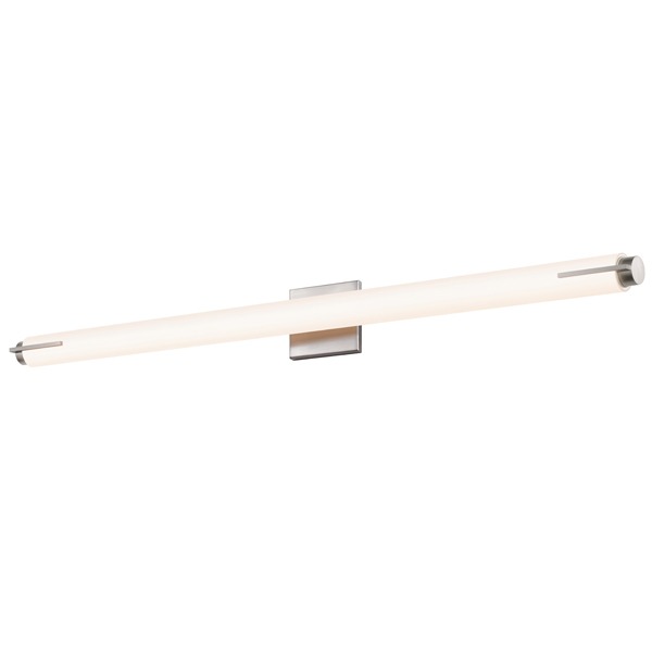 Tubo Slim LED 41.5 inch Satin Nickel Bath Bar Wall Light in Spine