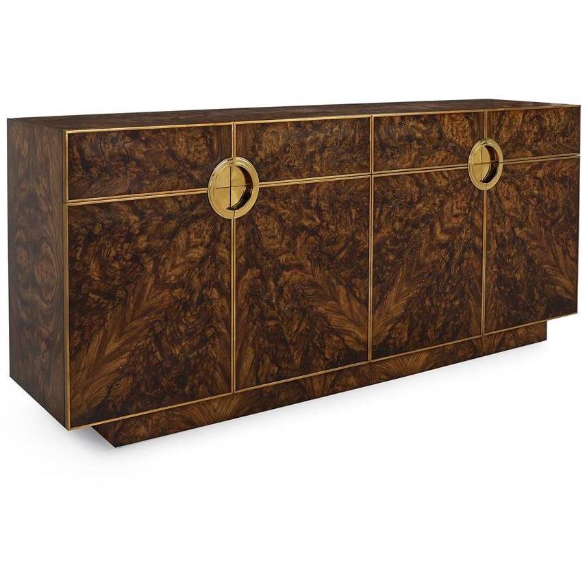 Hestra 84.5 X 20 inch Credenza, 4 Door