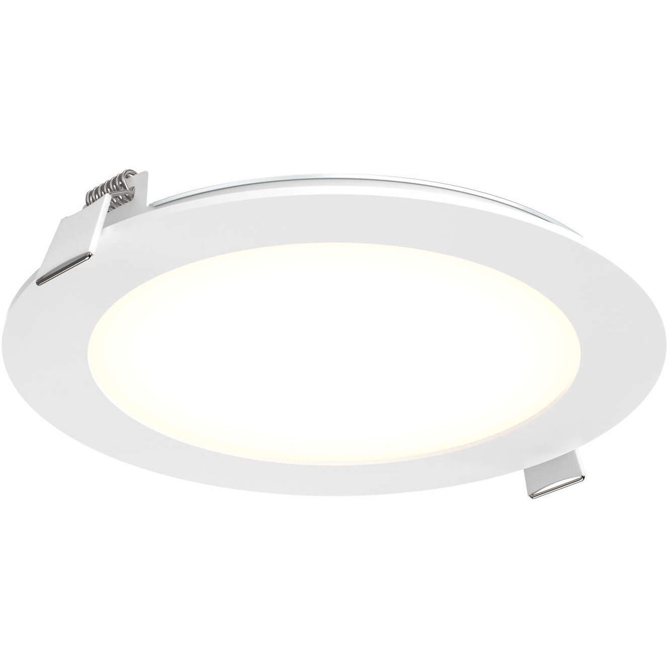 Excel White Recessed Slim Panel