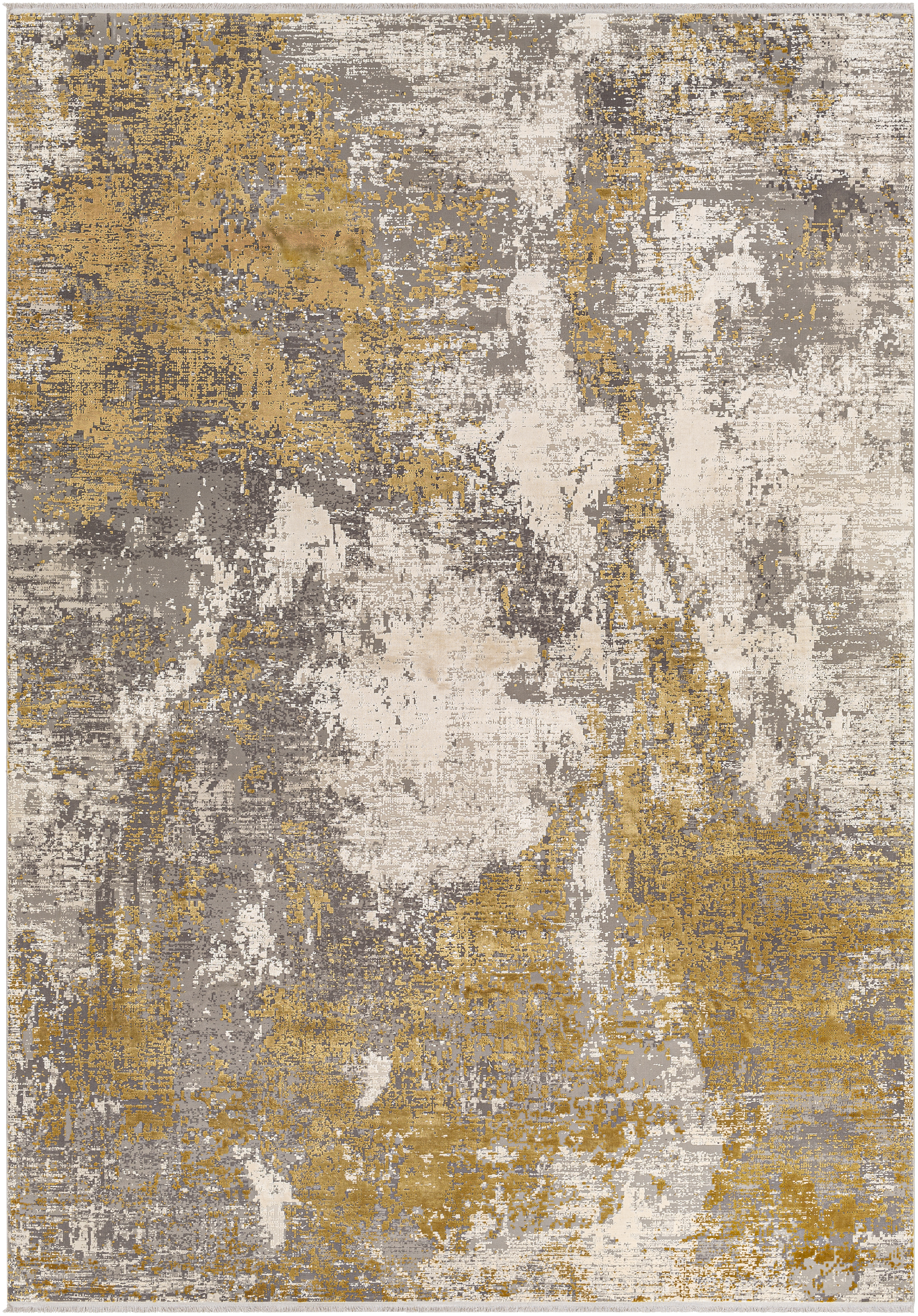 Solar 96 X 36 inch Medium Brown Rug, Runner
