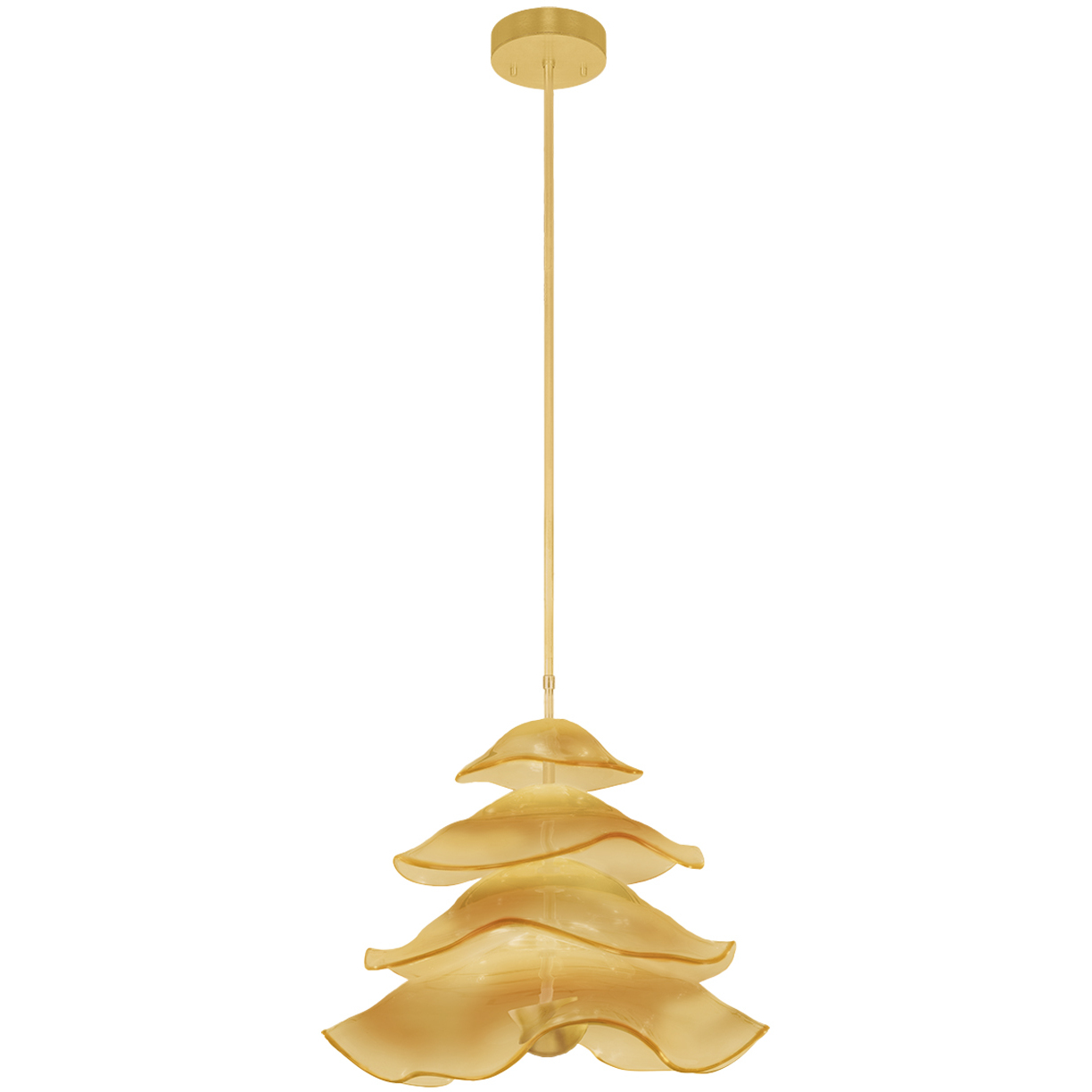 Embark 1 Light 20 inch Gold Pendant Ceiling Light