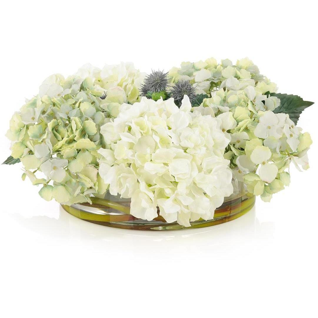 Hydrangea Pastel Botanical, Fresh Water Look