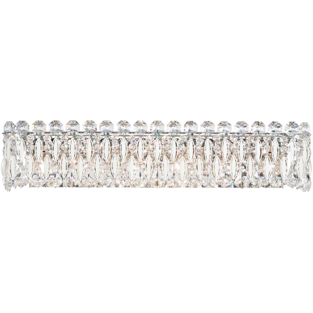 Sarella 6 Light Heirloom Gold Wall Sconce Wall Light in Swarovski