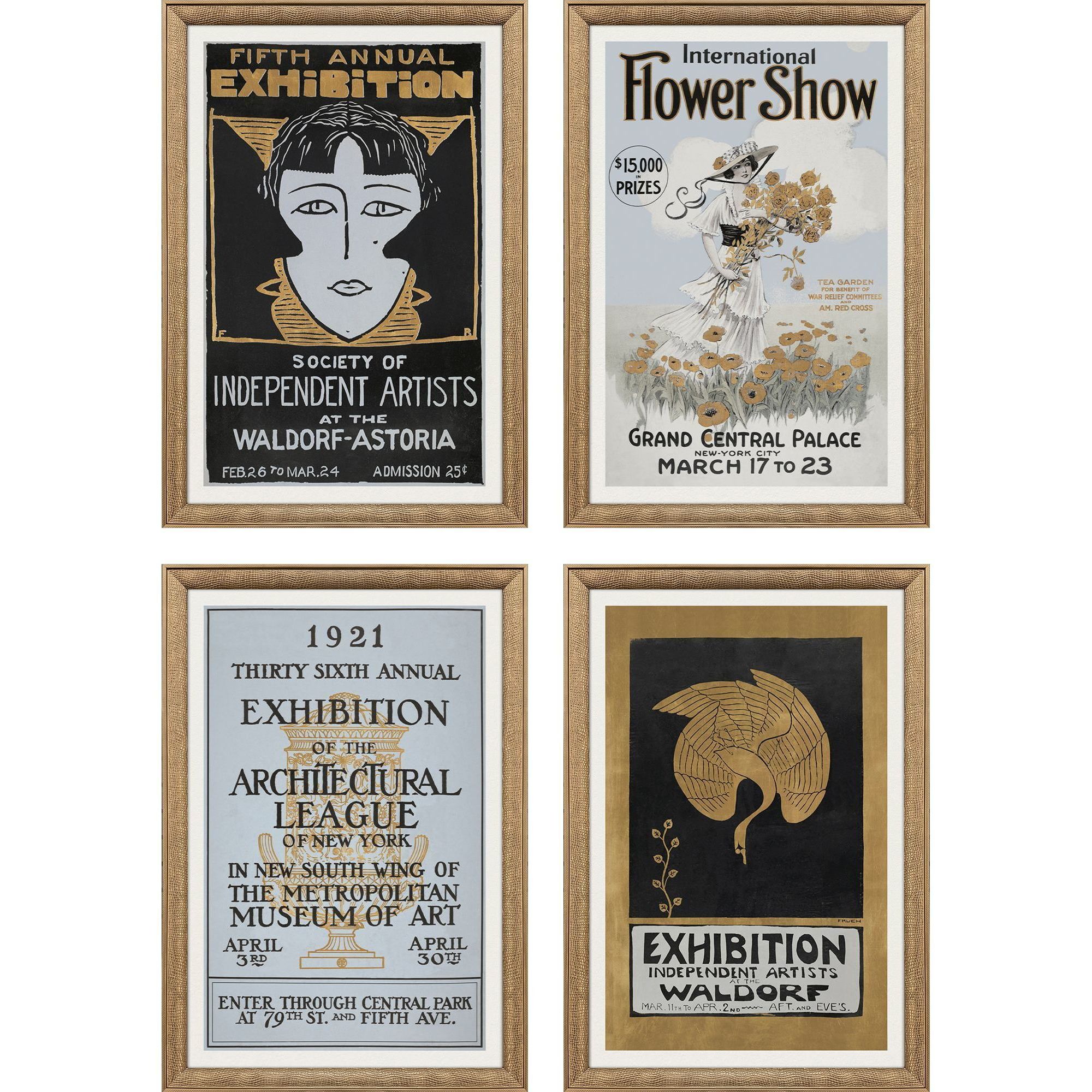 Paragon Black and Brown and Gray and White Framed Art