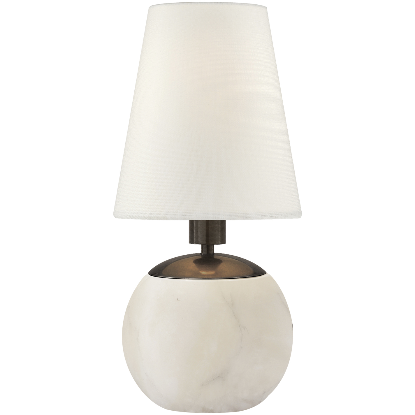 Thomas O'Brien Terri 10.25 inch 40 watt Alabaster Accent Lamp Portable Light in Linen