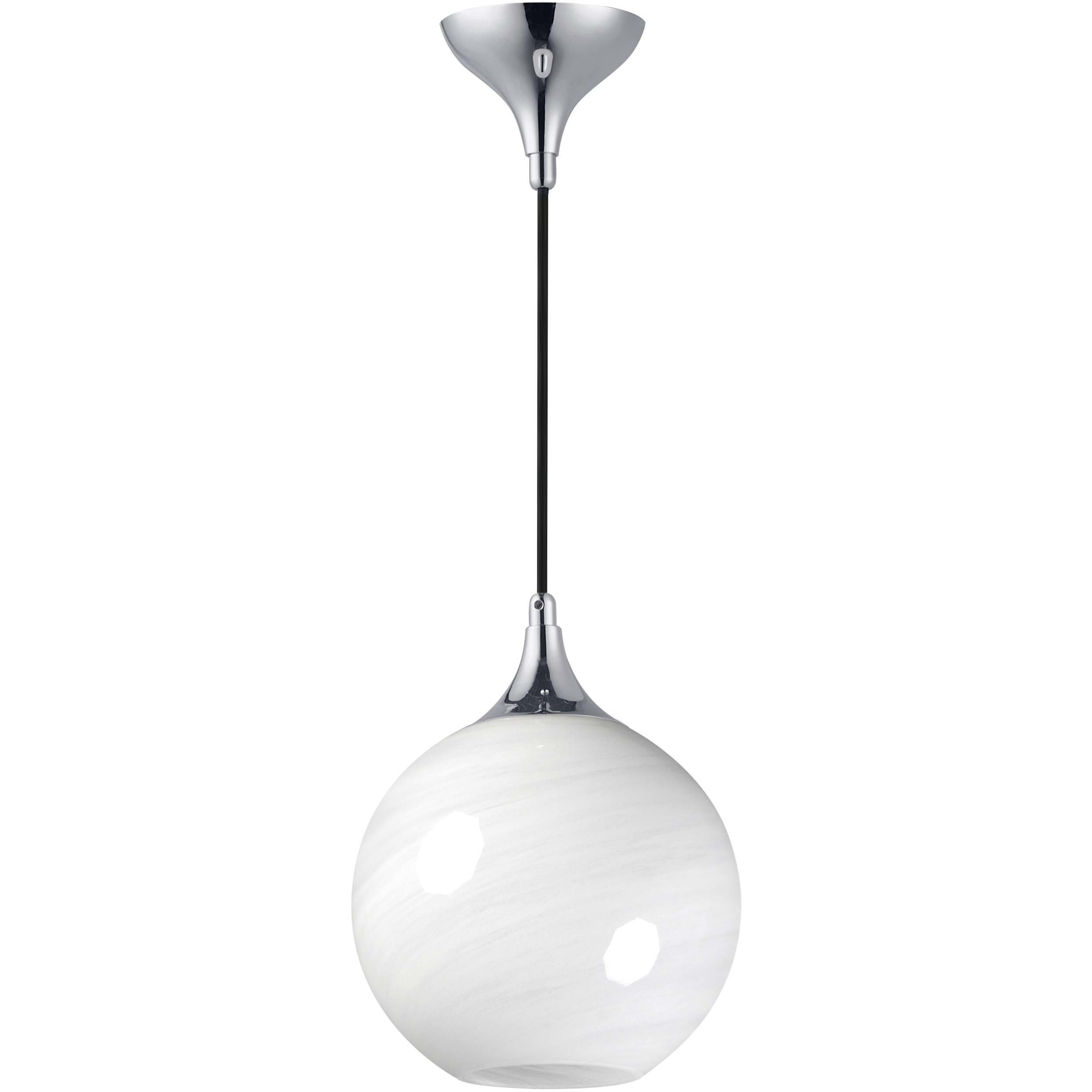 Neve 1 Light 9 inch Polished Chrome Single Pendant Ceiling Light