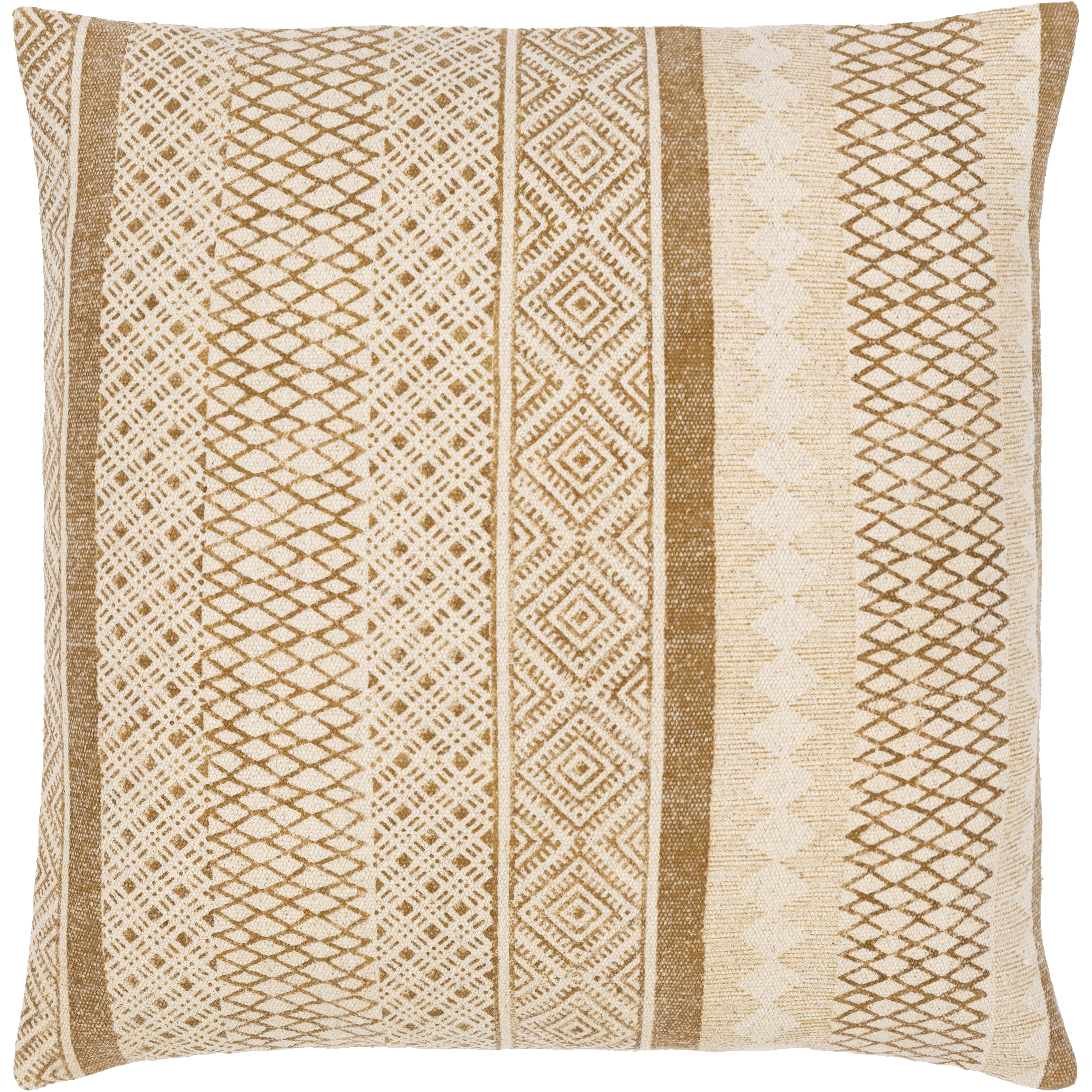 Janya 20 inch Light Beige Pillow Kit in 20 x 20, Square