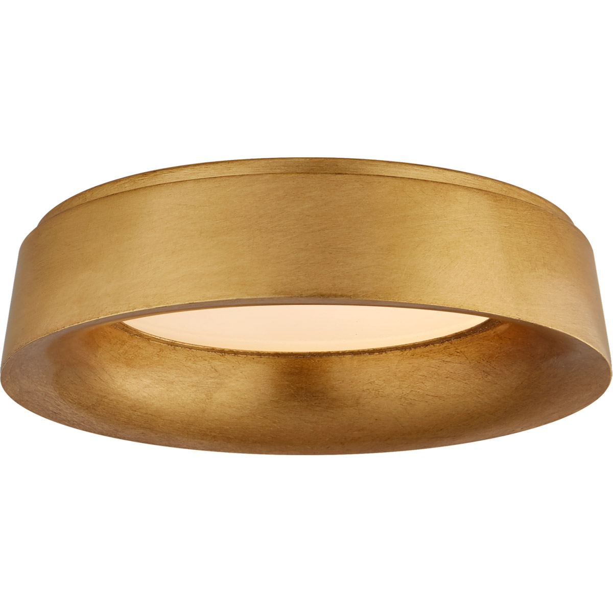 Barbara Barry Halo LED 17.5 inch Gild Flush Mount Ceiling Light, Large