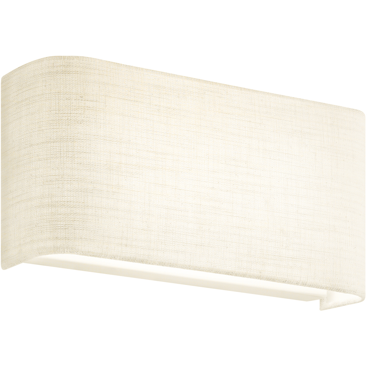 Textile Collection - Marco Family 10 inch Cream Linen ADA Wall Sconce Wall Light, EVOLV