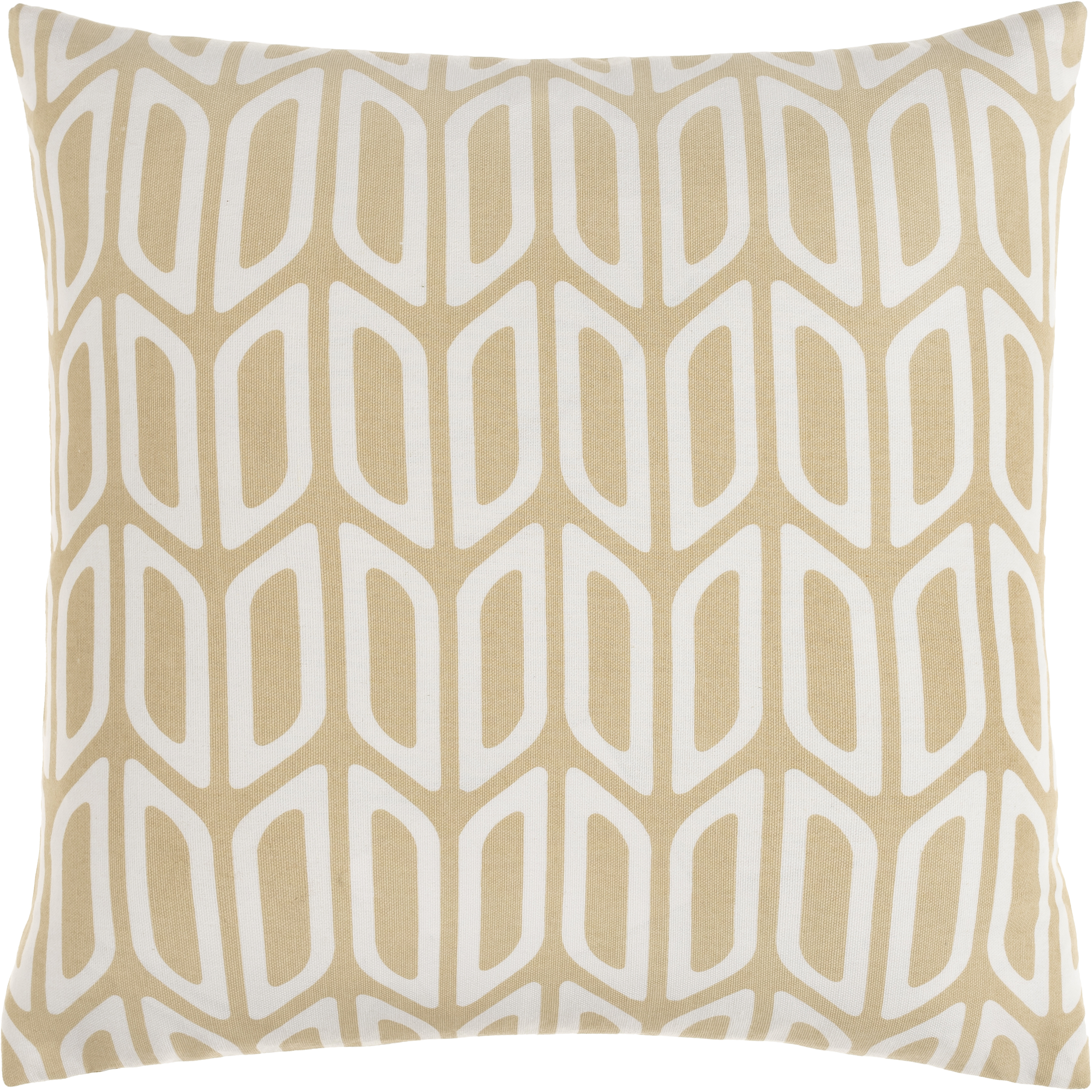 Trudy 18 inch Tan Pillow Kit, Square