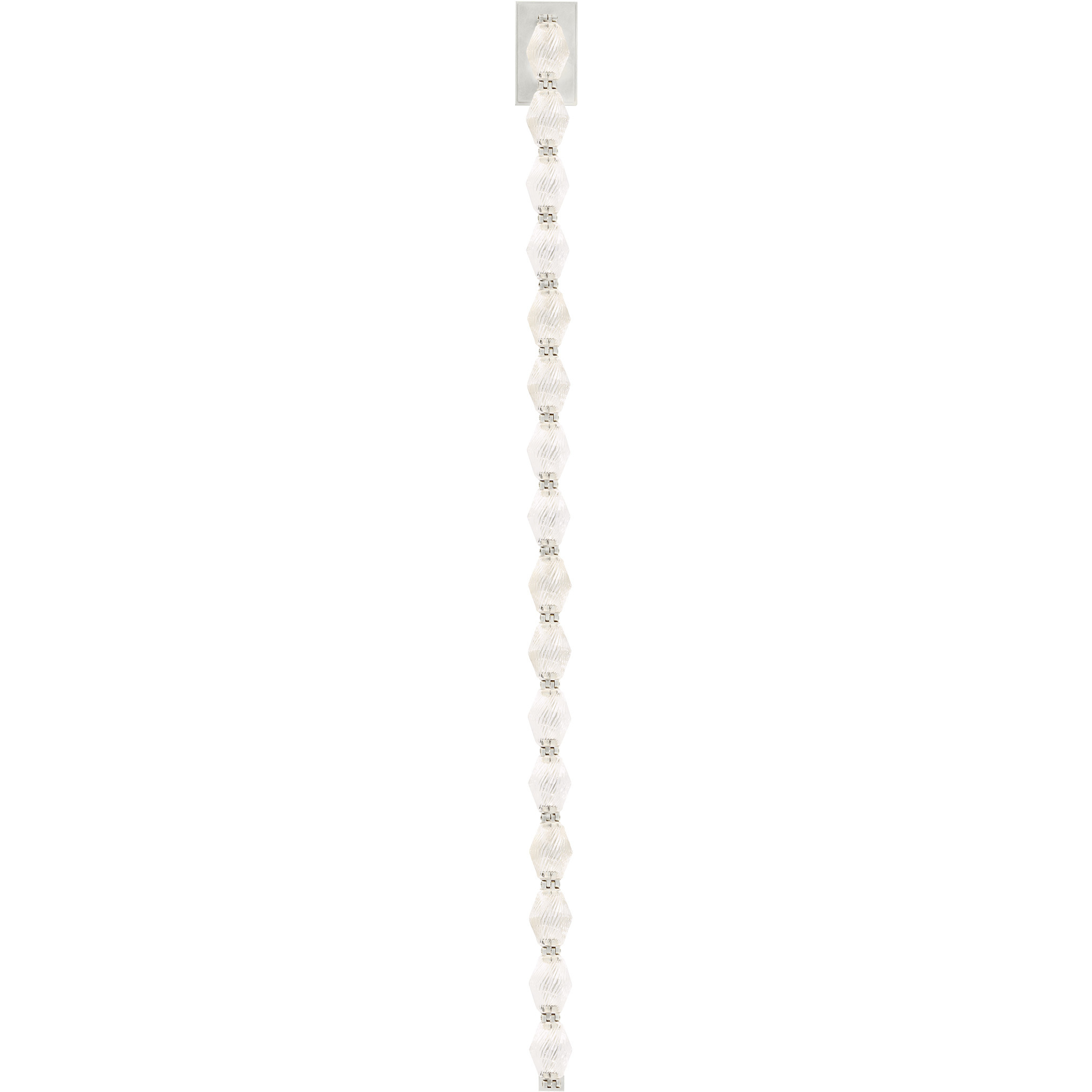Sean Lavin Collier LED Polished Nickel ADA Wall Sconce Wall Light, Integrated LED