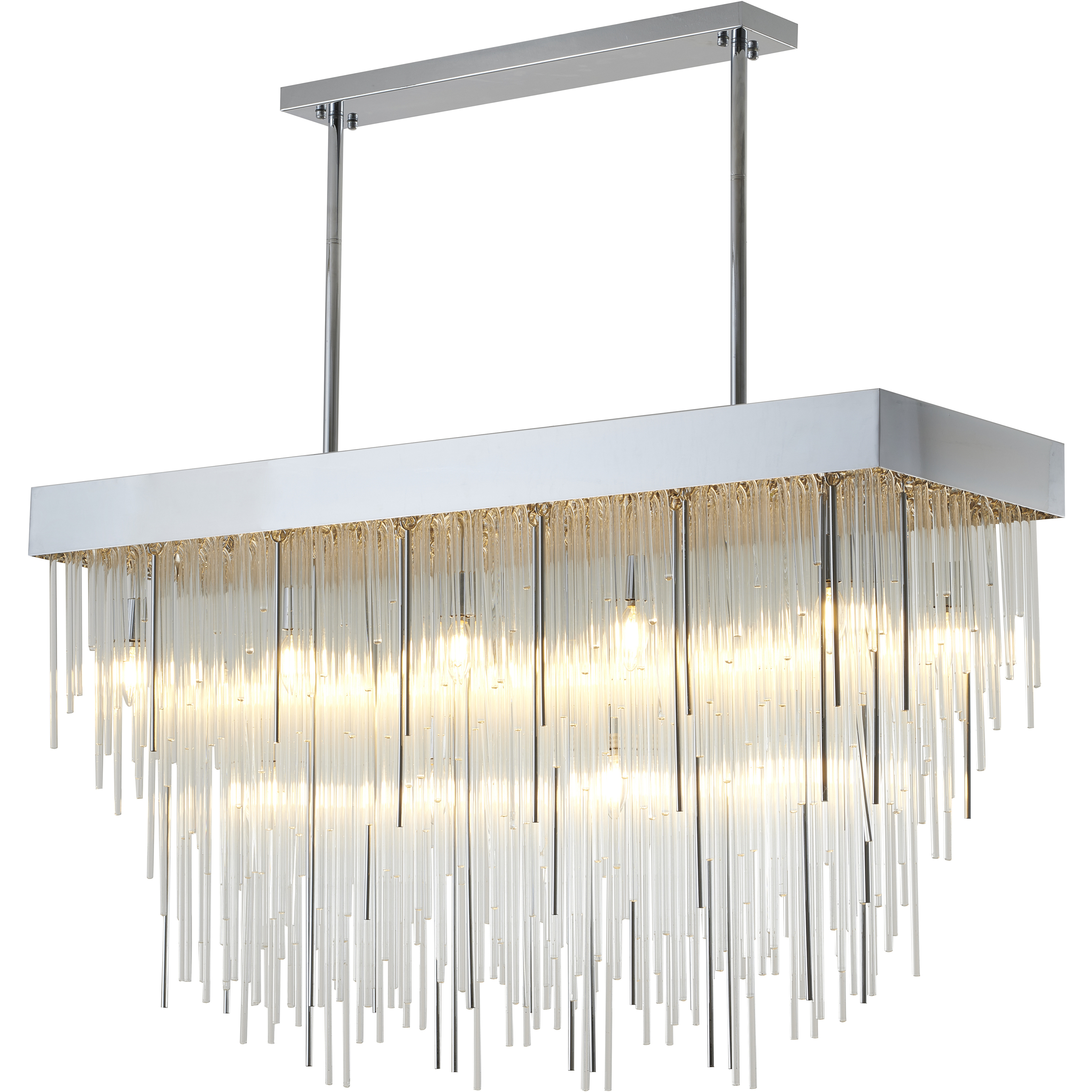 Canada 14 Light 15 inch Chrome Chandelier Ceiling Light