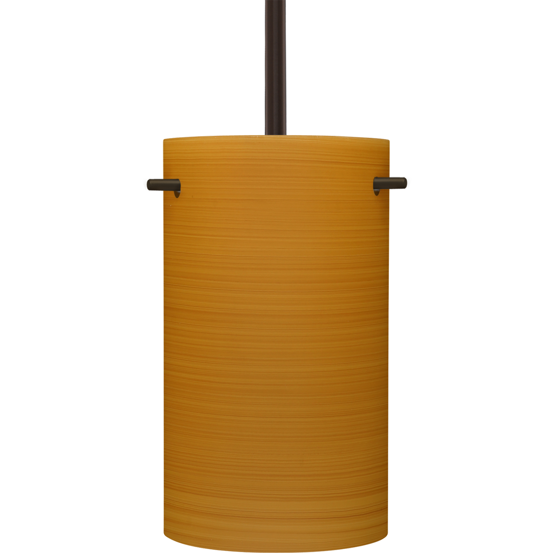 Tamburo 5 LED Bronze Stem Pendant Ceiling Light