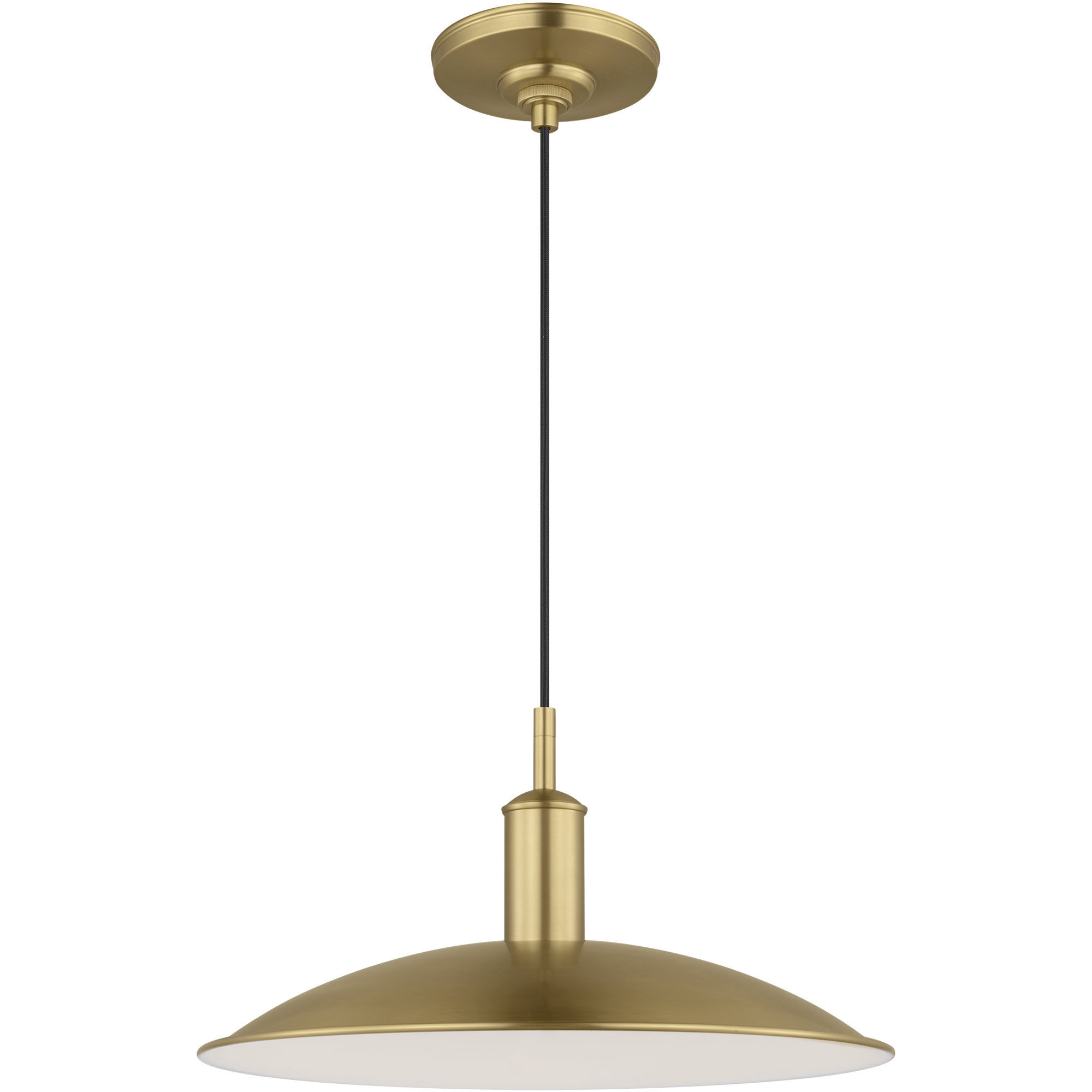 TOB by Thomas O'Brien Dash LED 18 inch Burnished Brass Pendant Ceiling Light
