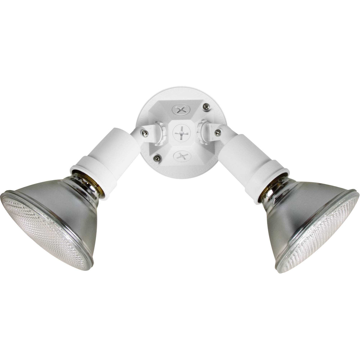 Par Lampholder Outdoor Adjustable Swivel Flood Light in White