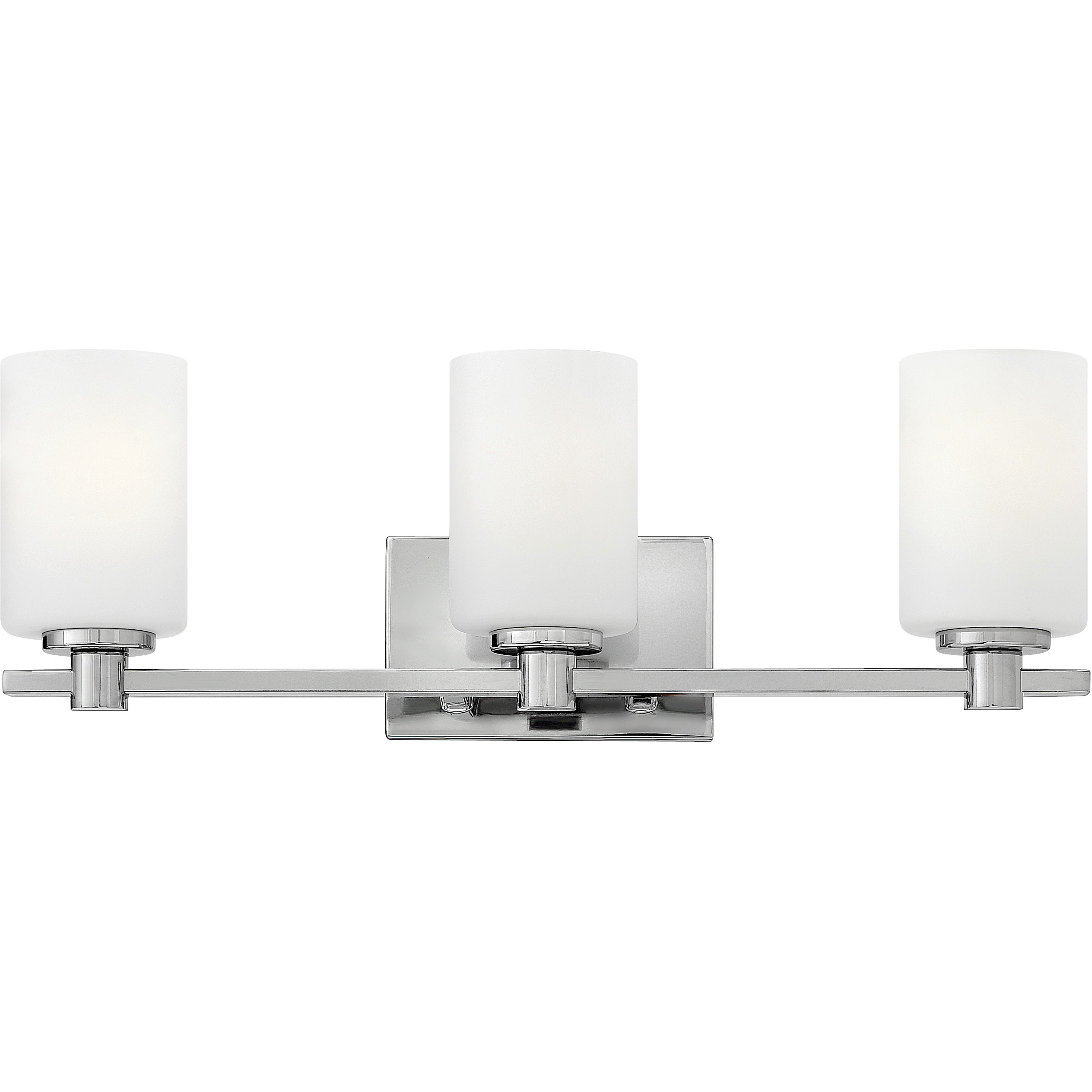 Karlie 3 Light 22.5 inch Chrome Vanity Light Wall Light
