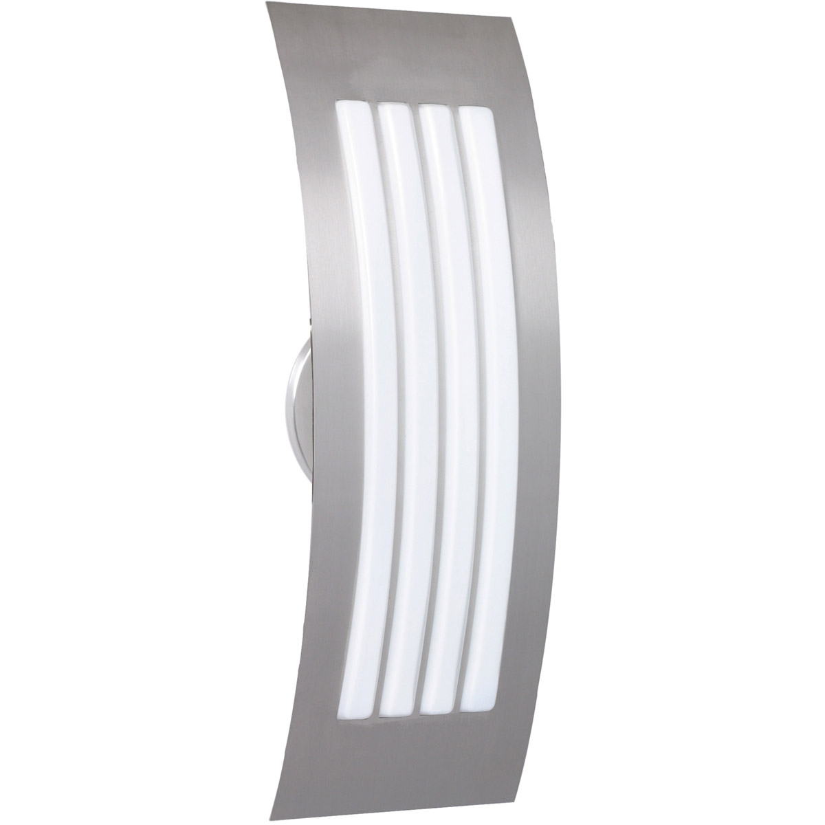 Sail 2 Light 18 inch Silver Outdoor Sconce