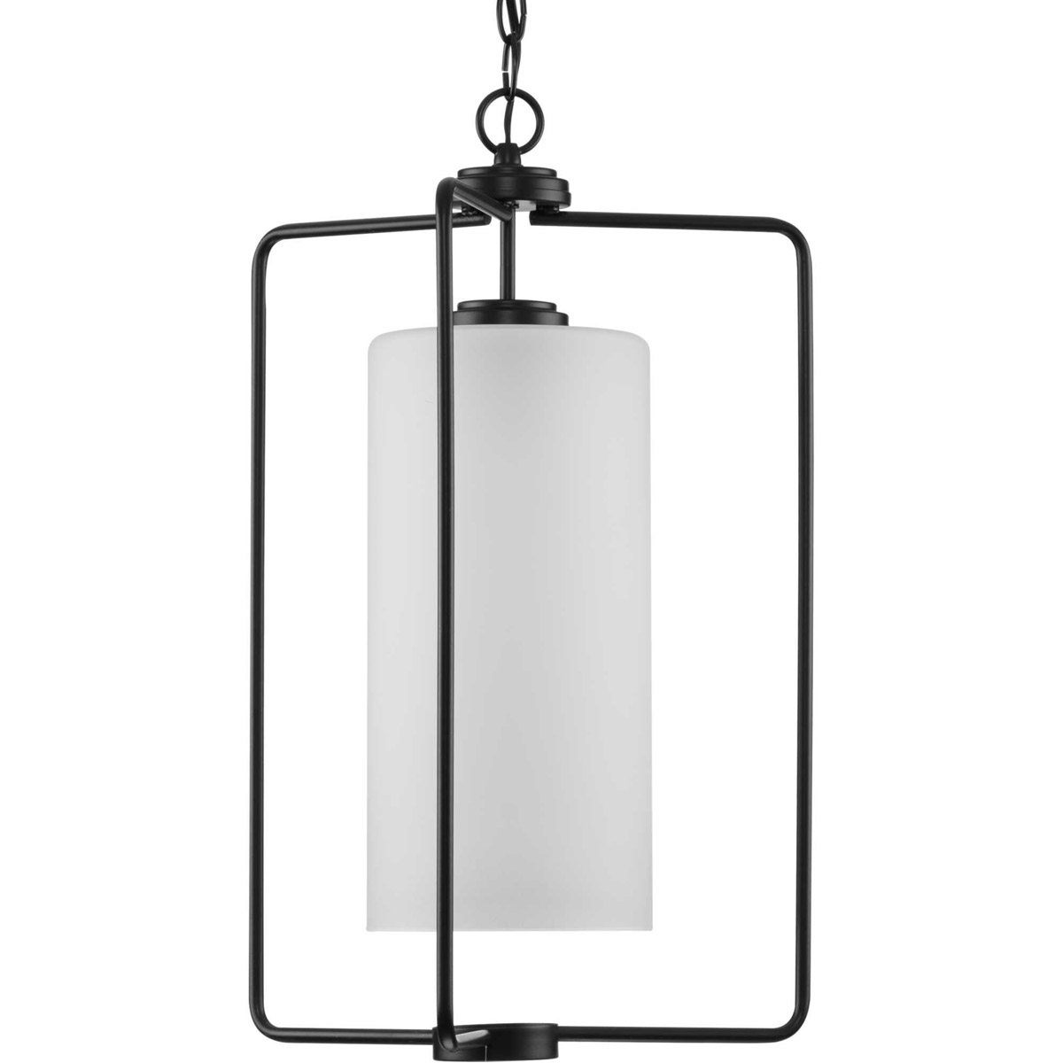 Merry 1 Light 15 inch Matte Black Foyer Pendant Ceiling Light