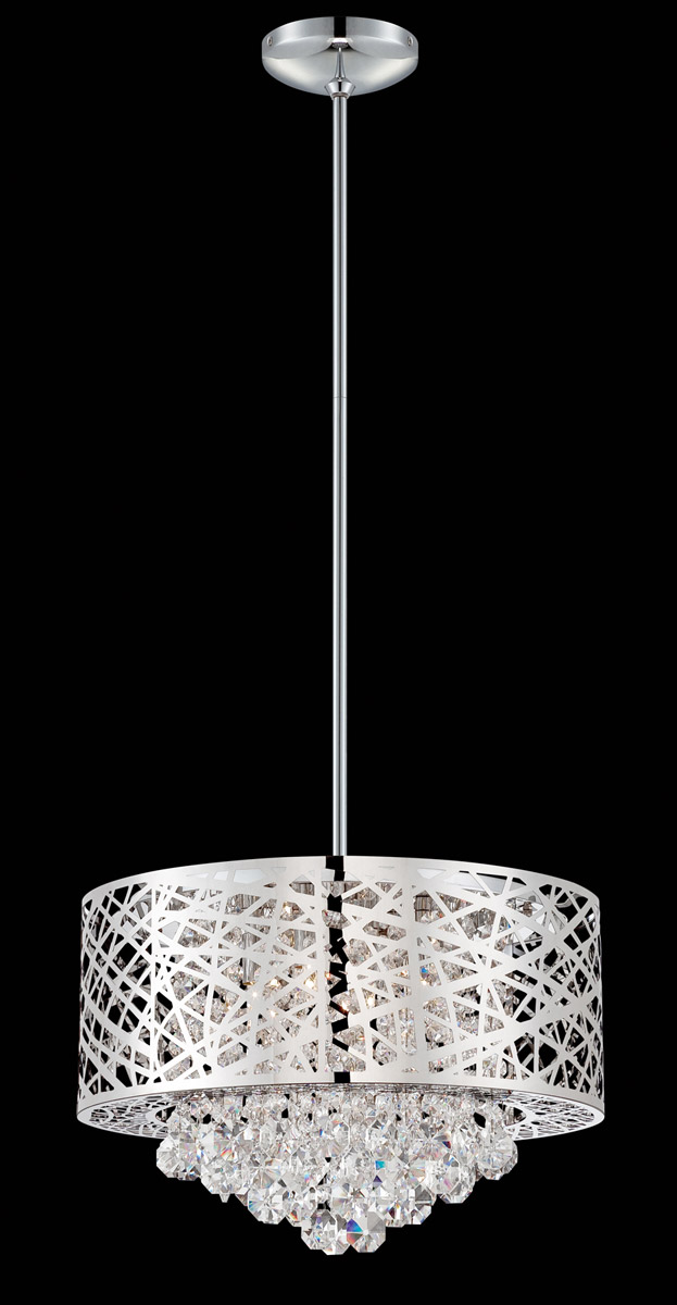 Benedetta 4 Light 16 inch Chrome Pendant Ceiling Light 