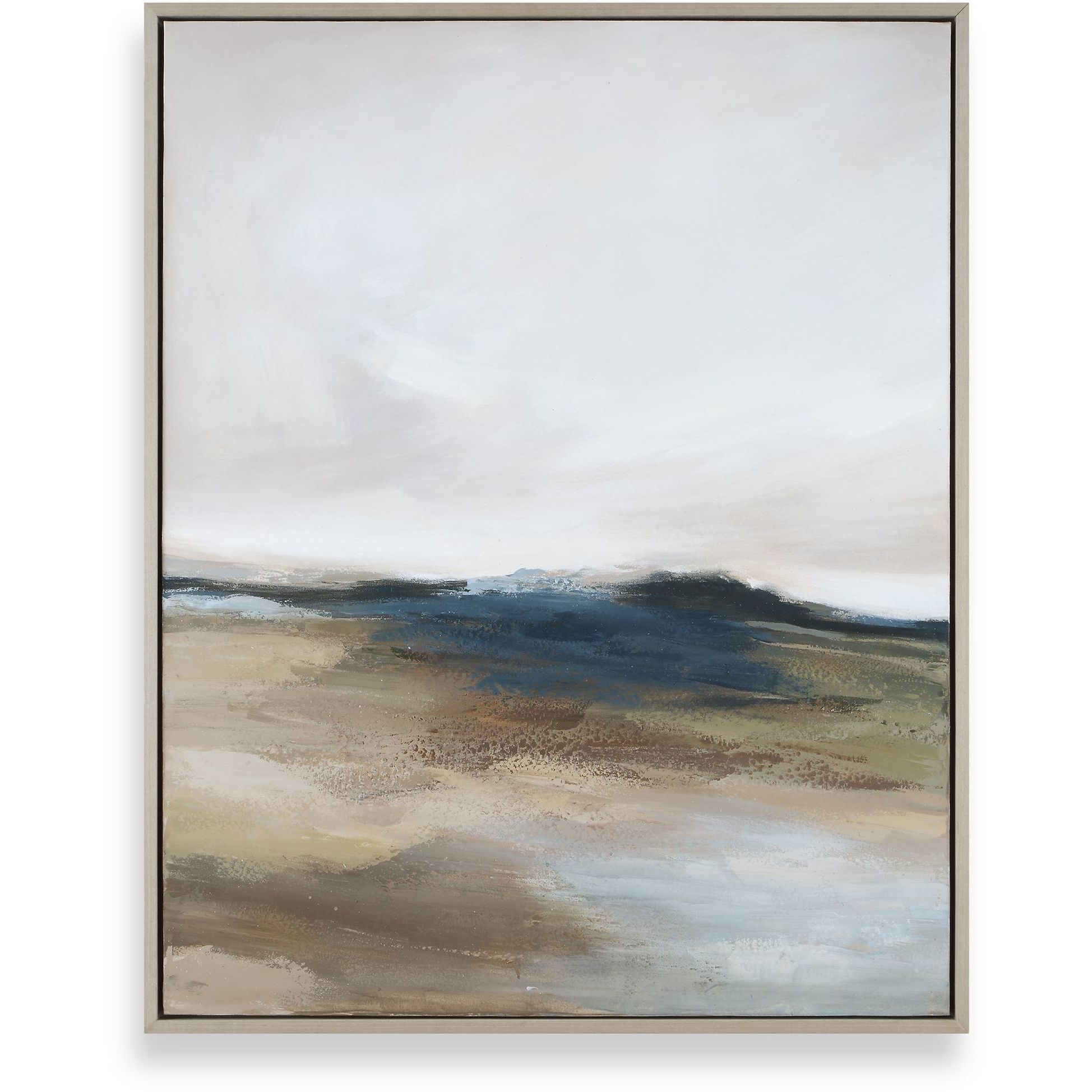 Prairie's Edge Light Oak Landscape Canvas